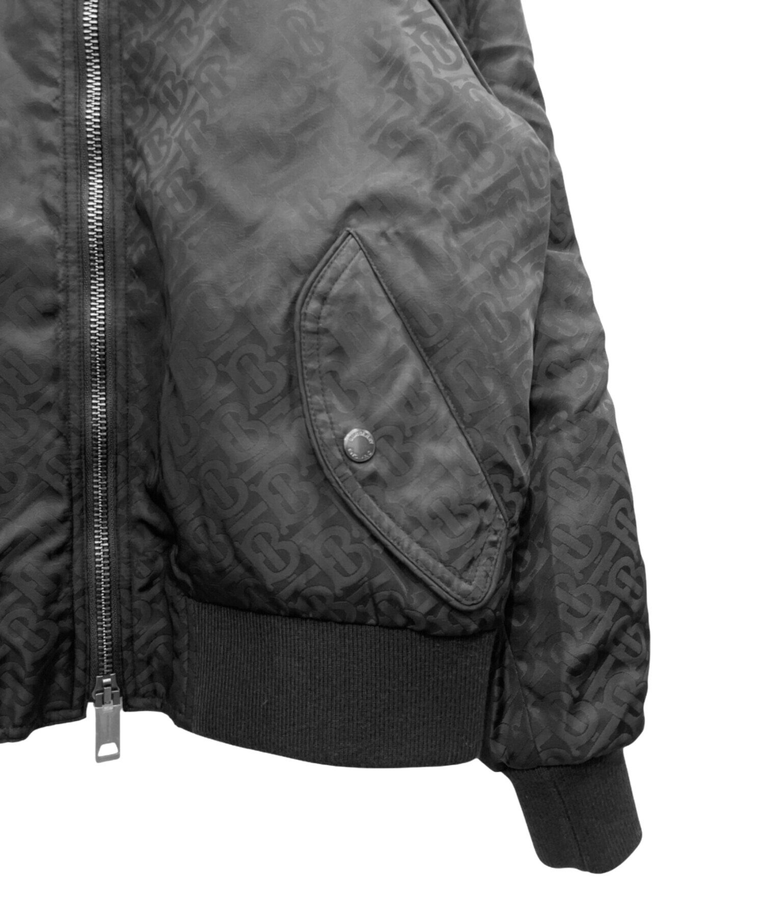 中古・古着通販】BURBERRY (バーバリー) TBロゴ ナイロン ブルゾン TB