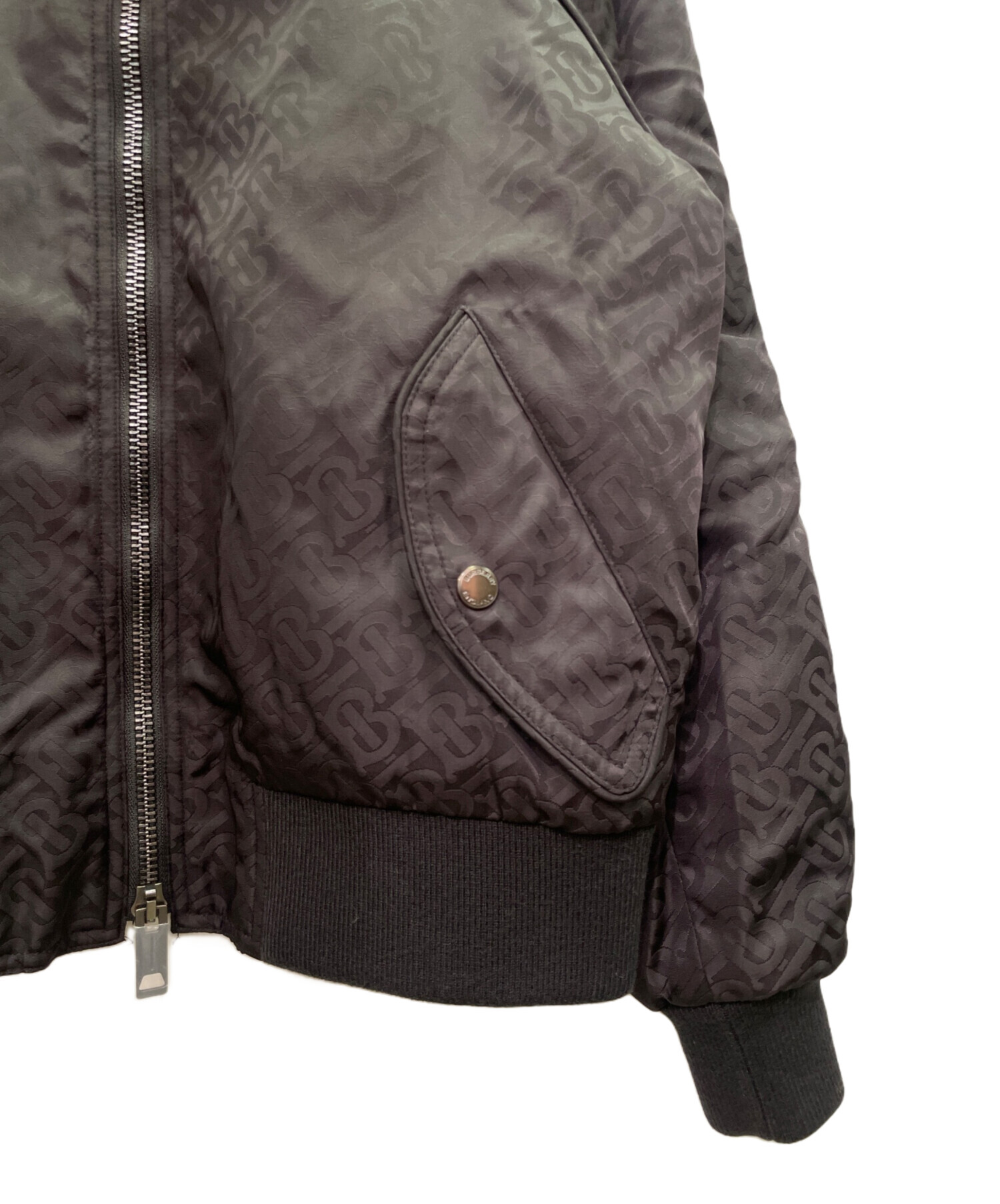 中古・古着通販】BURBERRY (バーバリー) TBロゴ ナイロン ブルゾン TB