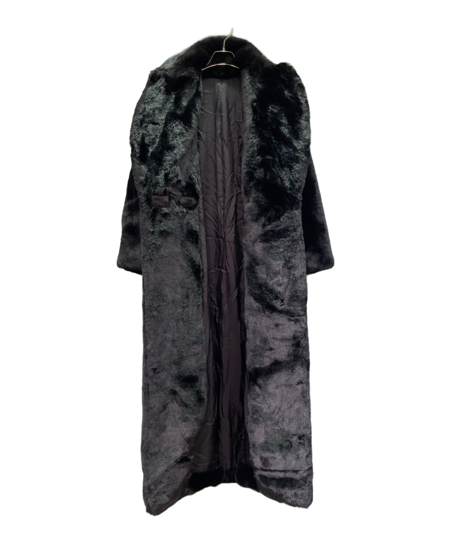 中古・古着通販】Paloma (パロマ) Luxury Eco Furコート ブラック
