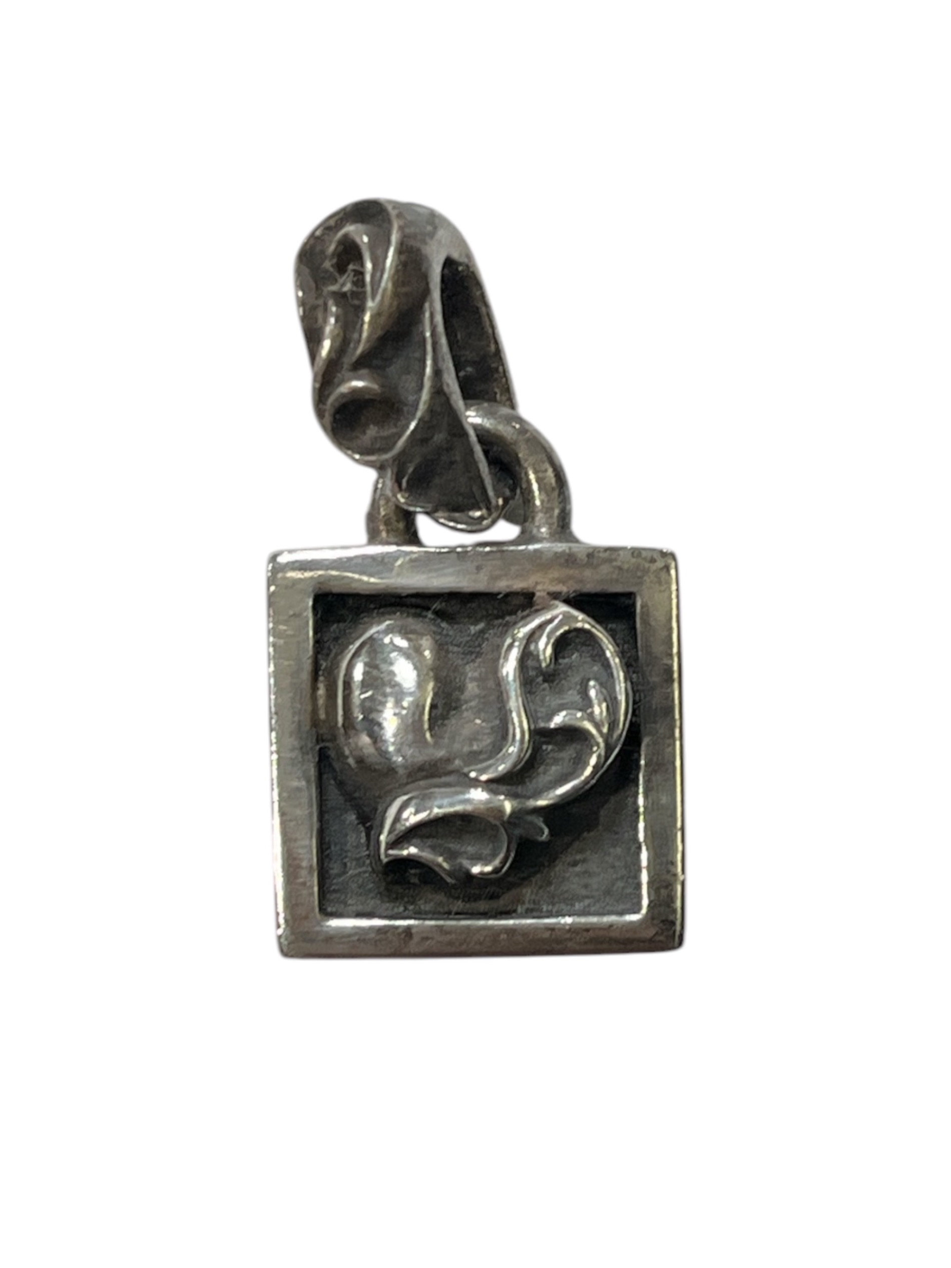 中古・古着通販】CHROME HEARTS (クロムハーツ) FRAMED HEART シルバー