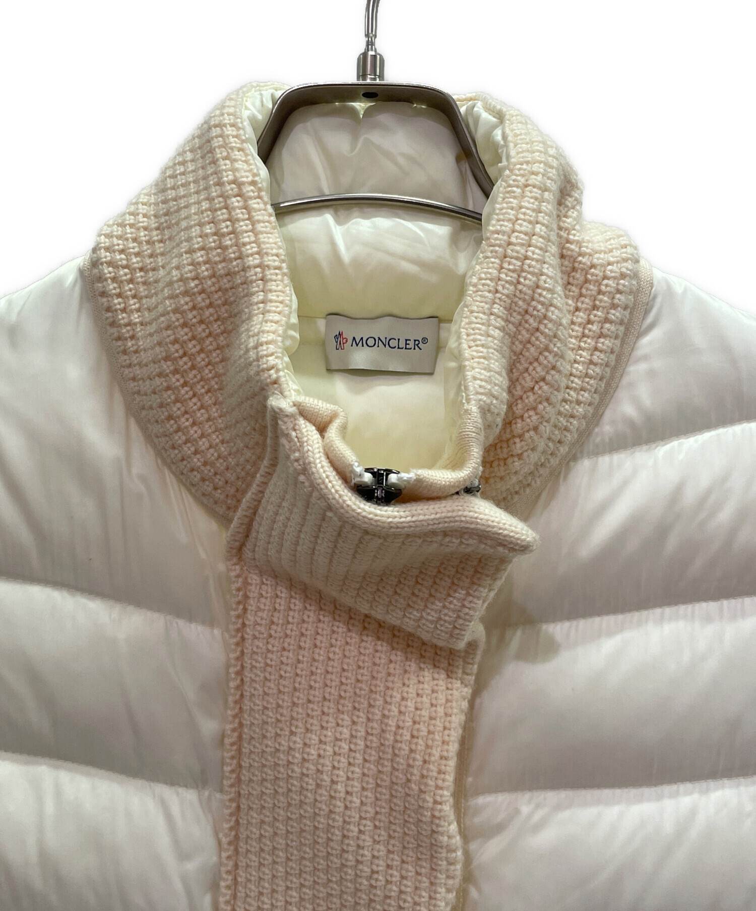 中古・古着通販】MONCLER (モンクレール) ダウン切替カーディガン