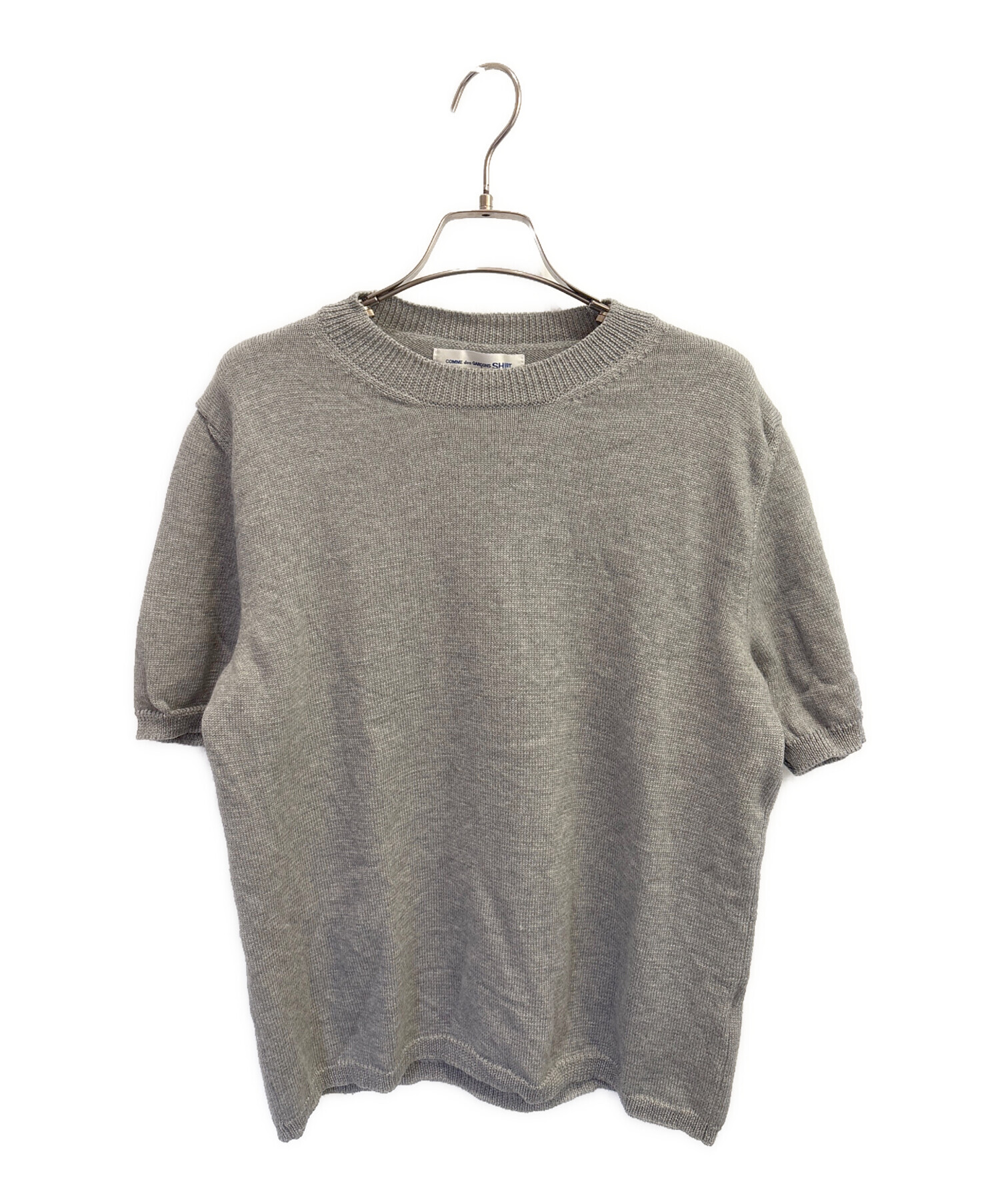 コムデギャルソン　ニット　半袖 中古・古着通販】COMME des GARCONS SHIRT (コムデギャルソンシャツ