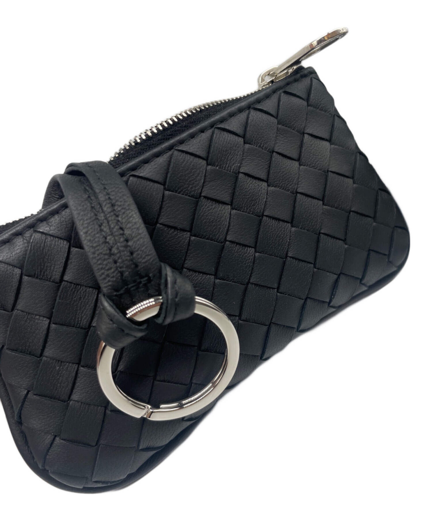 【美品未使用品】 ボッデガヴェネタ　キーリング　ケース　カードケース 中古・古着通販】BOTTEGA VENETA (ボッテガベネタ) キーリング付き