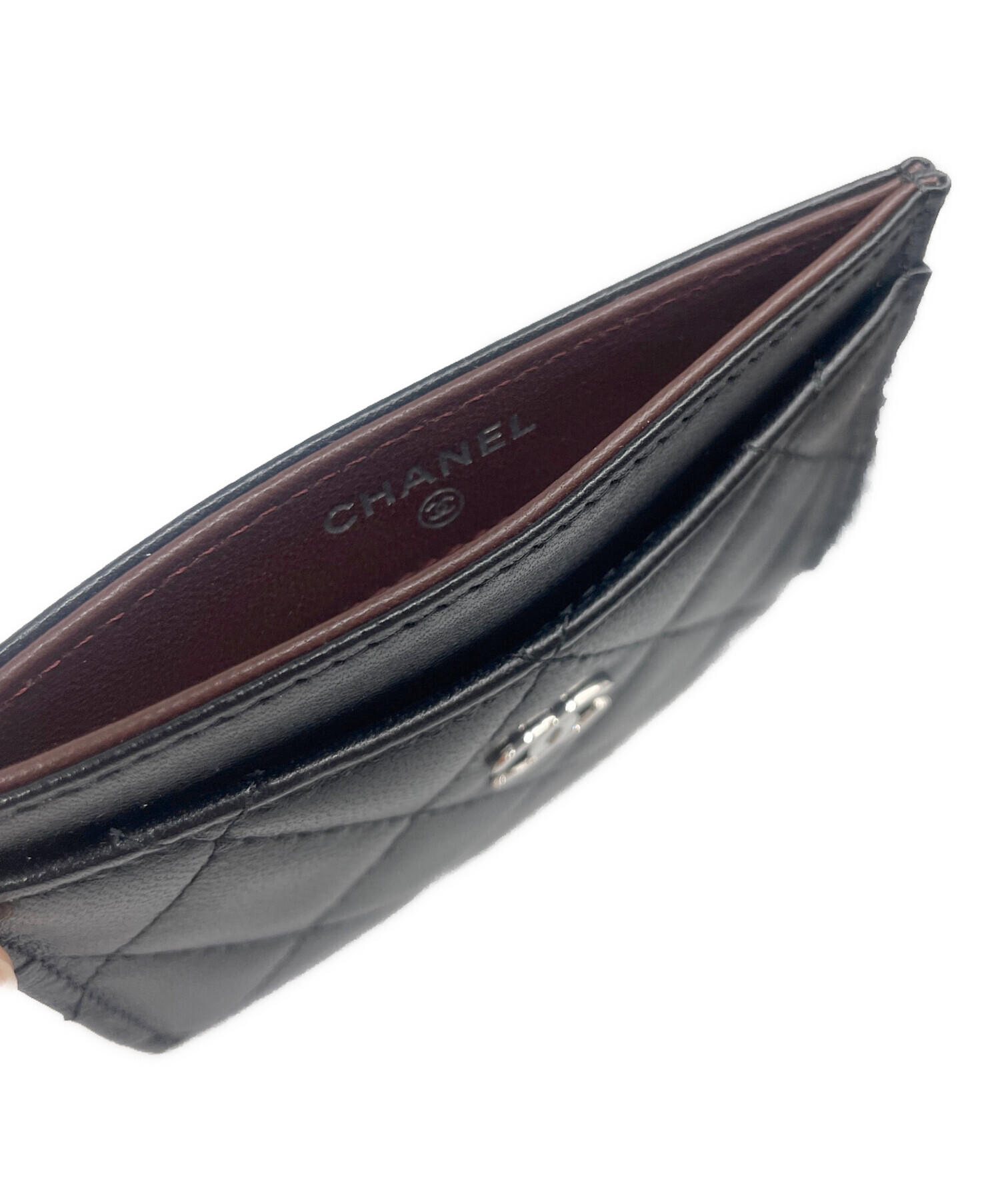 中古・古着通販】CHANEL (シャネル) マトラッセ ラムスキン カード