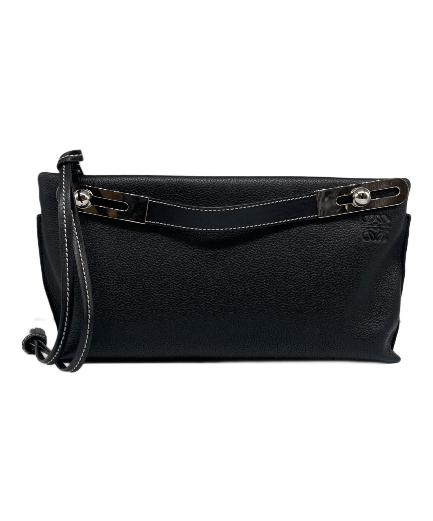 LOEWE ロエベ ミッシー ショルダーバッグ　ハンドバッグ　2WAY レザー 中古・古着通販】LOEWE (ロエベ) ミッシー スモール ブラック サイズ