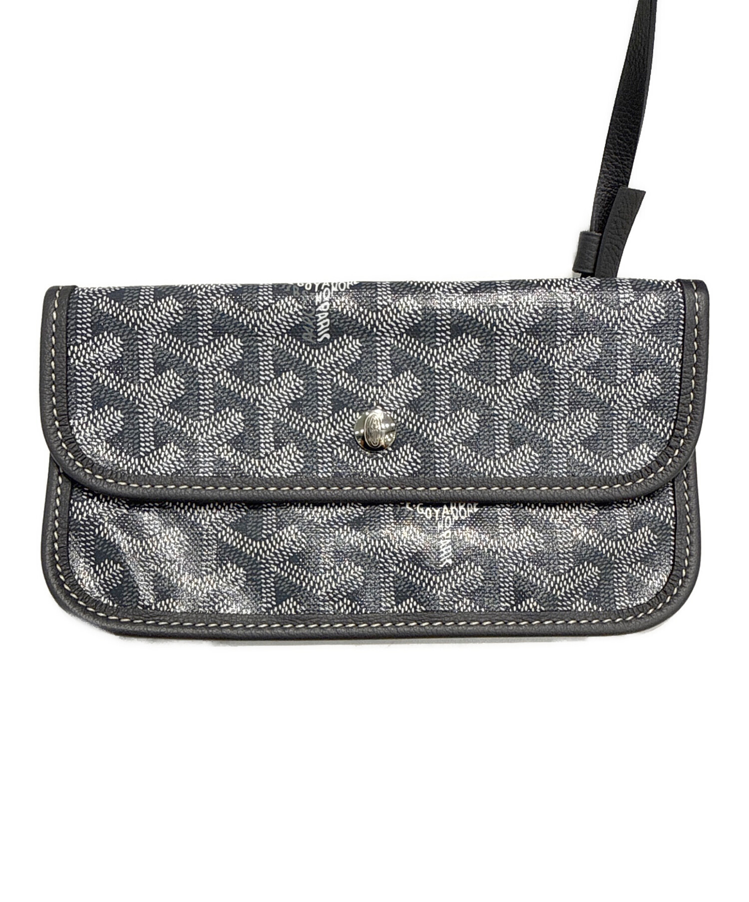新品未使用　GOYARD サンルイ ポーチ　グレー 中古・古着通販】GOYARD (ゴヤール) サンルイGM グレー トートバッグ