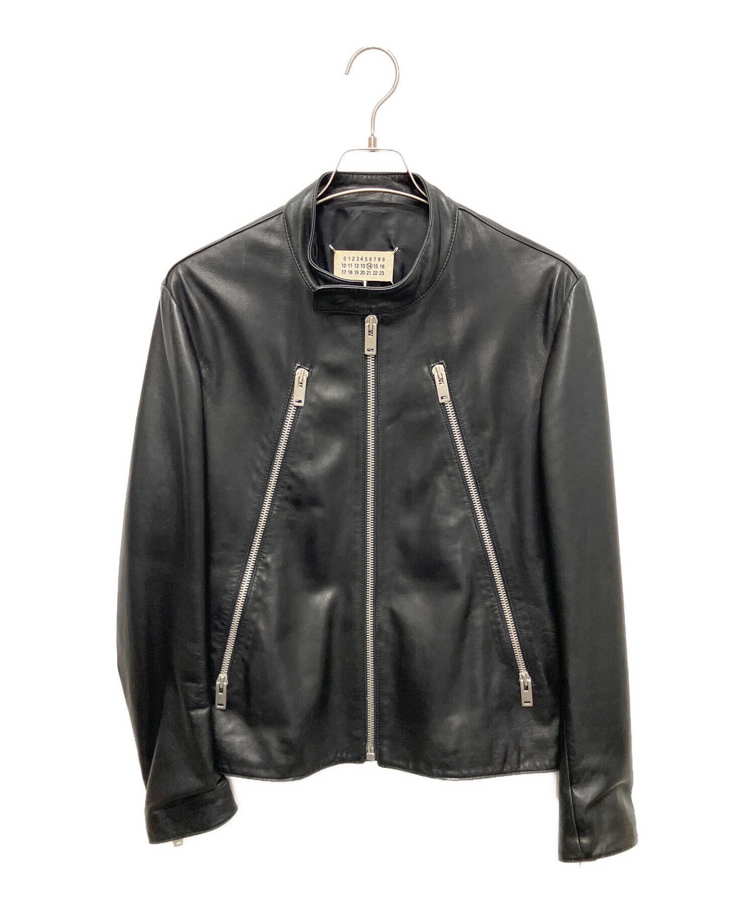 じゃりの古着 中古・古着通販】Maison Margiela (メゾンマルジェラ) 5ZIP ライダース