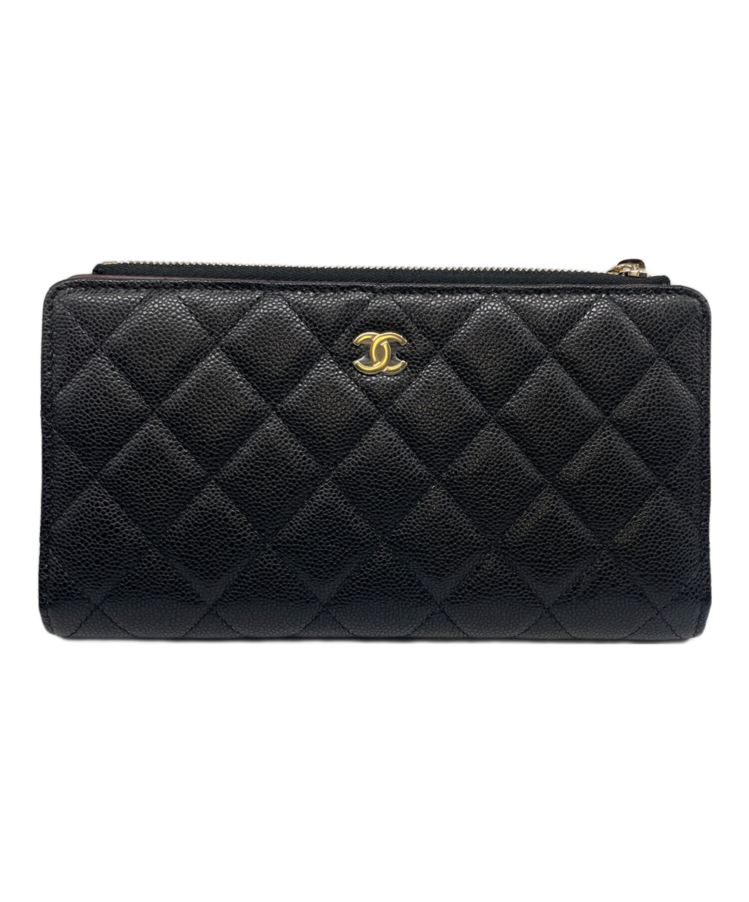 中古・古着通販】CHANEL (シャネル) Matelasse Classic Long Zip