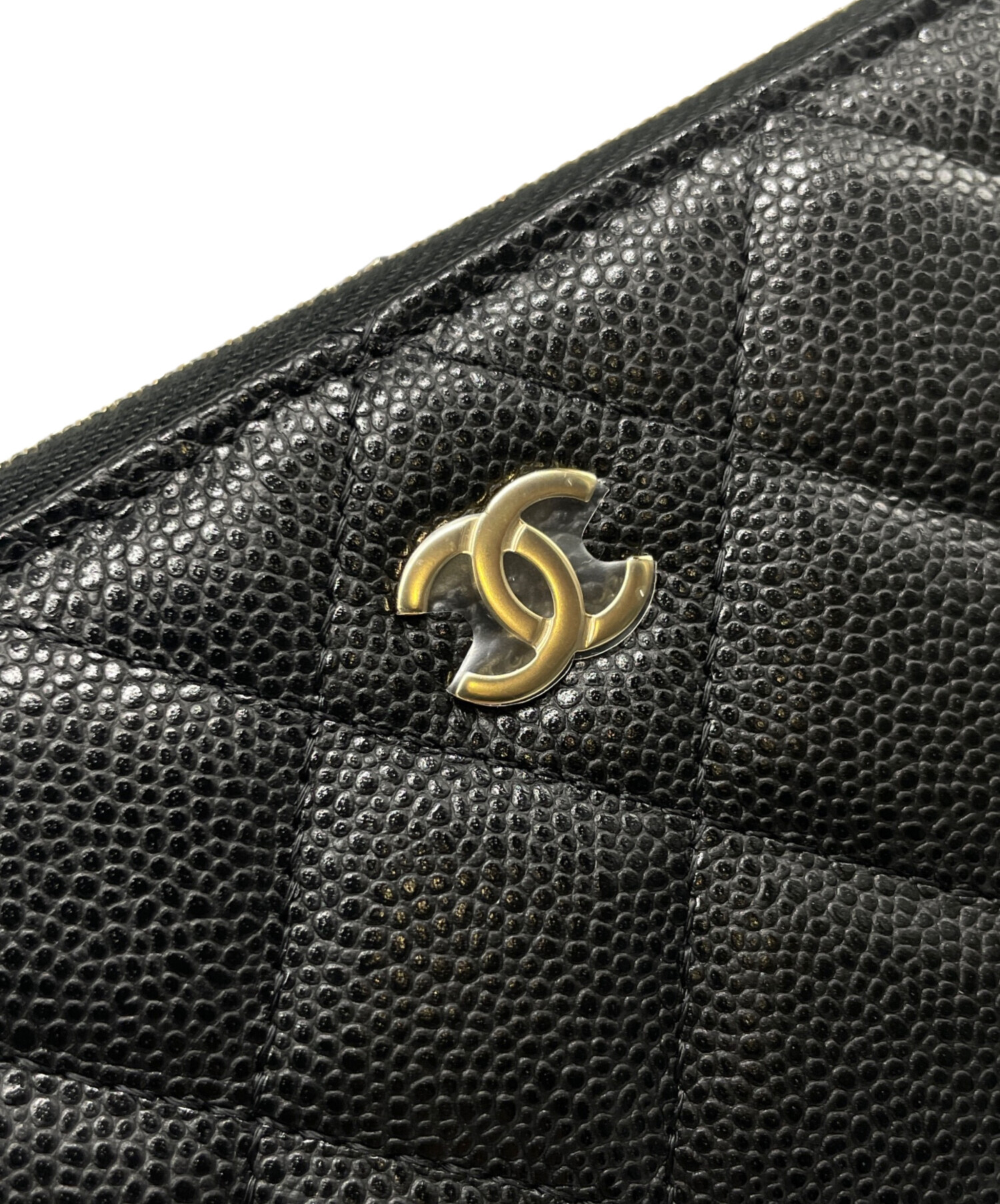 中古・古着通販】CHANEL (シャネル) Matelasse Classic Long Zip