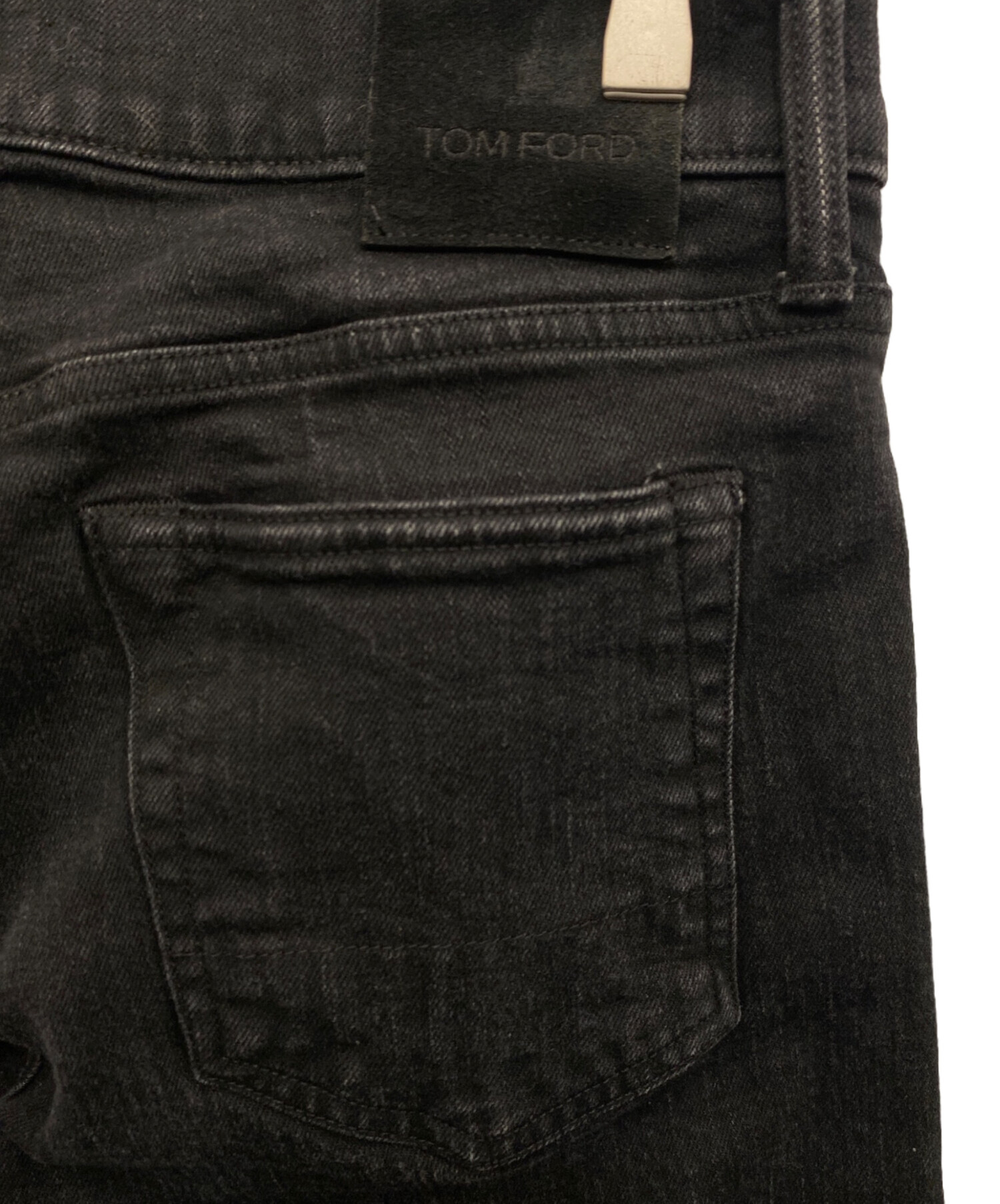 中古・古着通販】TOM FORD (トムフォード) ブラックデニムパンツ