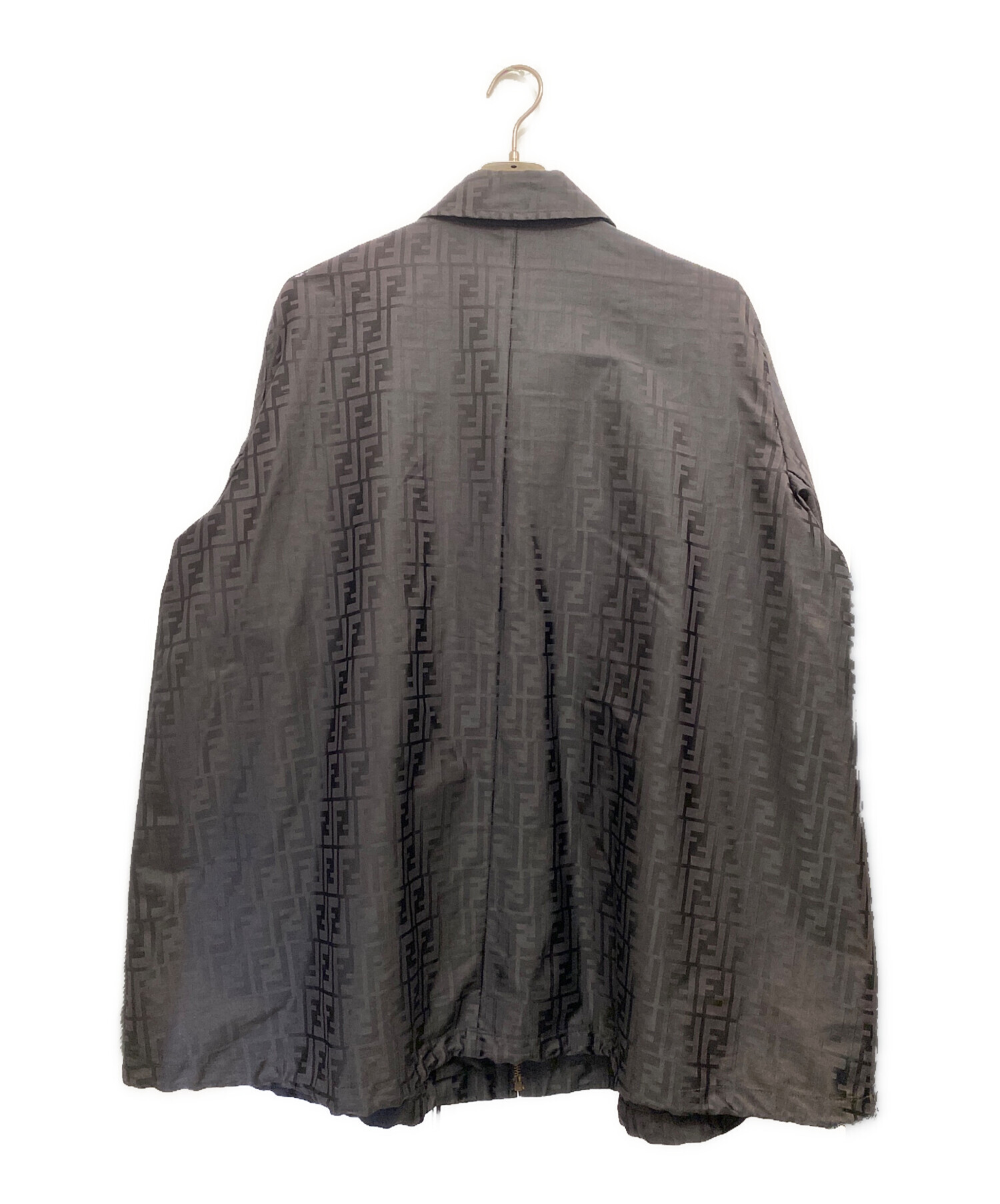 中古・古着通販】FENDI (フェンディ) ナイロンジャケット ブラック