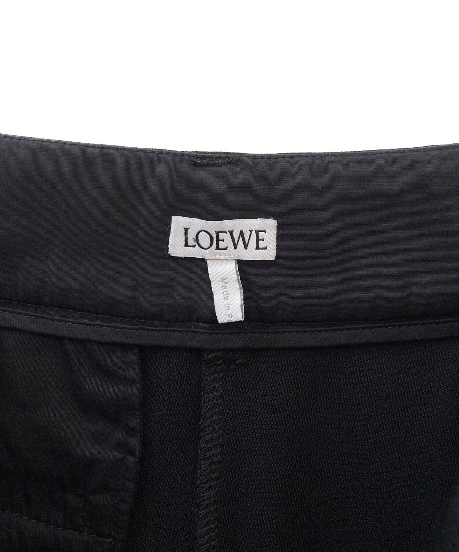 中古・古着通販】LOEWE (ロエベ) ハイウエスト ワンタック ワイド