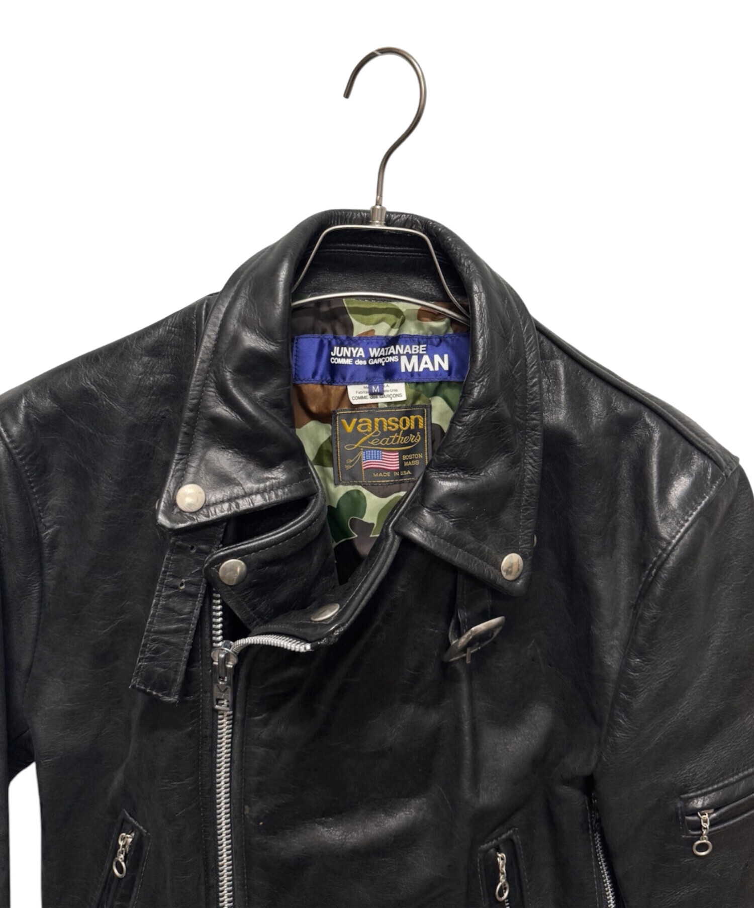 【JUNYA WATANABE】COMME des GARÇONS カウレザー 中古・古着通販】JUNYA WATANABE MAN (ジュンヤワタナベマン) VANSON