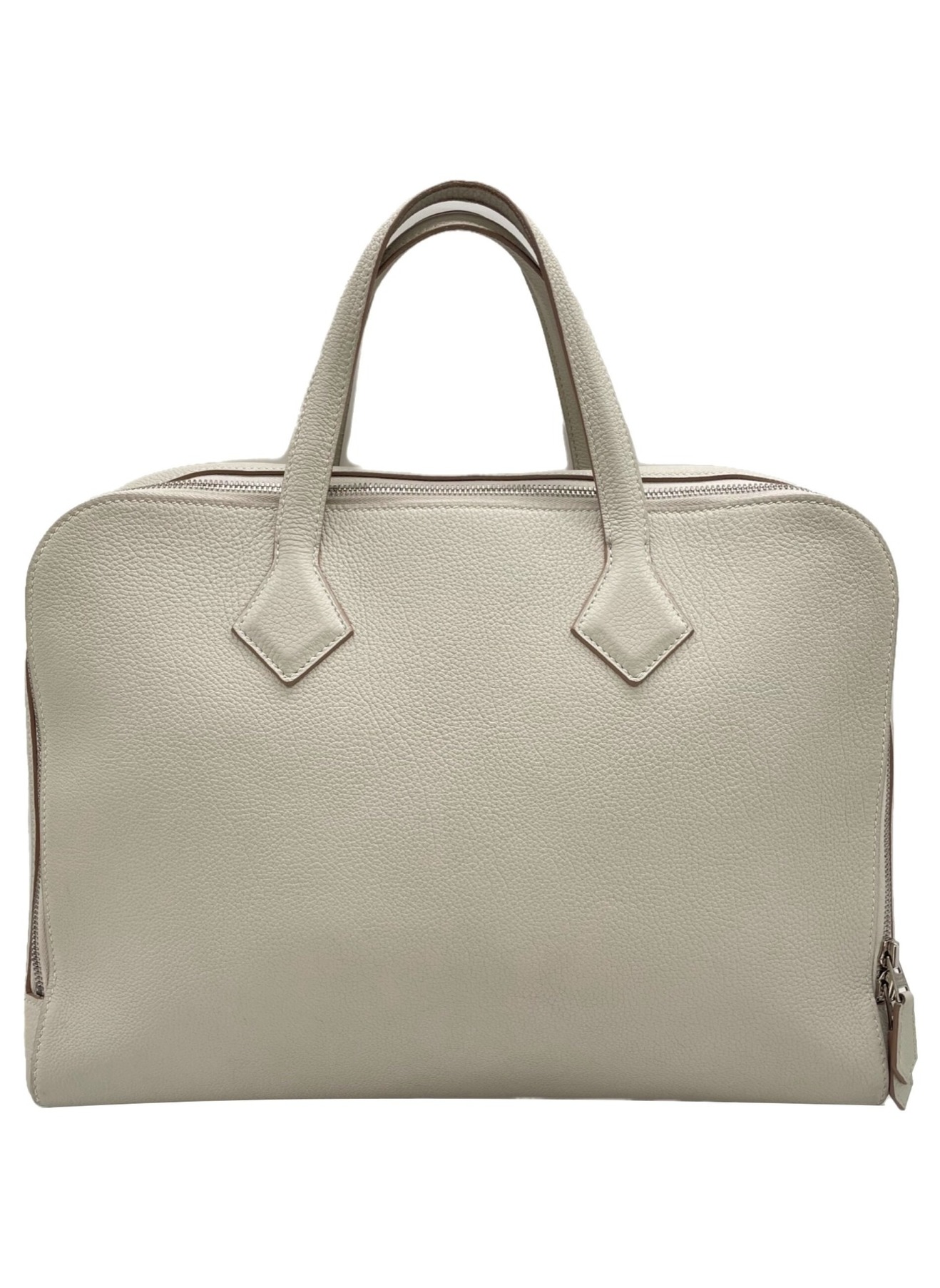 中古・古着通販】HERMES (エルメス) ヴィクトリアライト ライトグレー