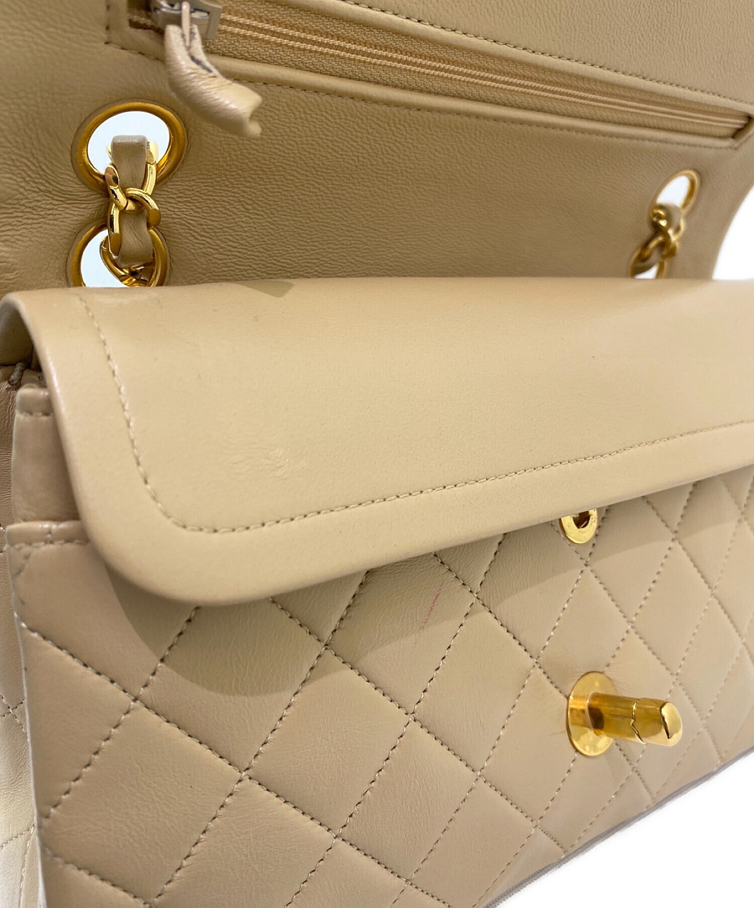 中古・古着通販】CHANEL (シャネル) ダブルフラップマトラッセ23 