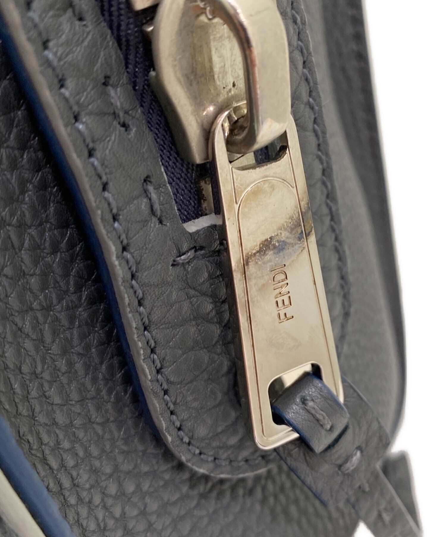 中古・古着通販】FENDI (フェンディ) セレリアレイバッグ グレー