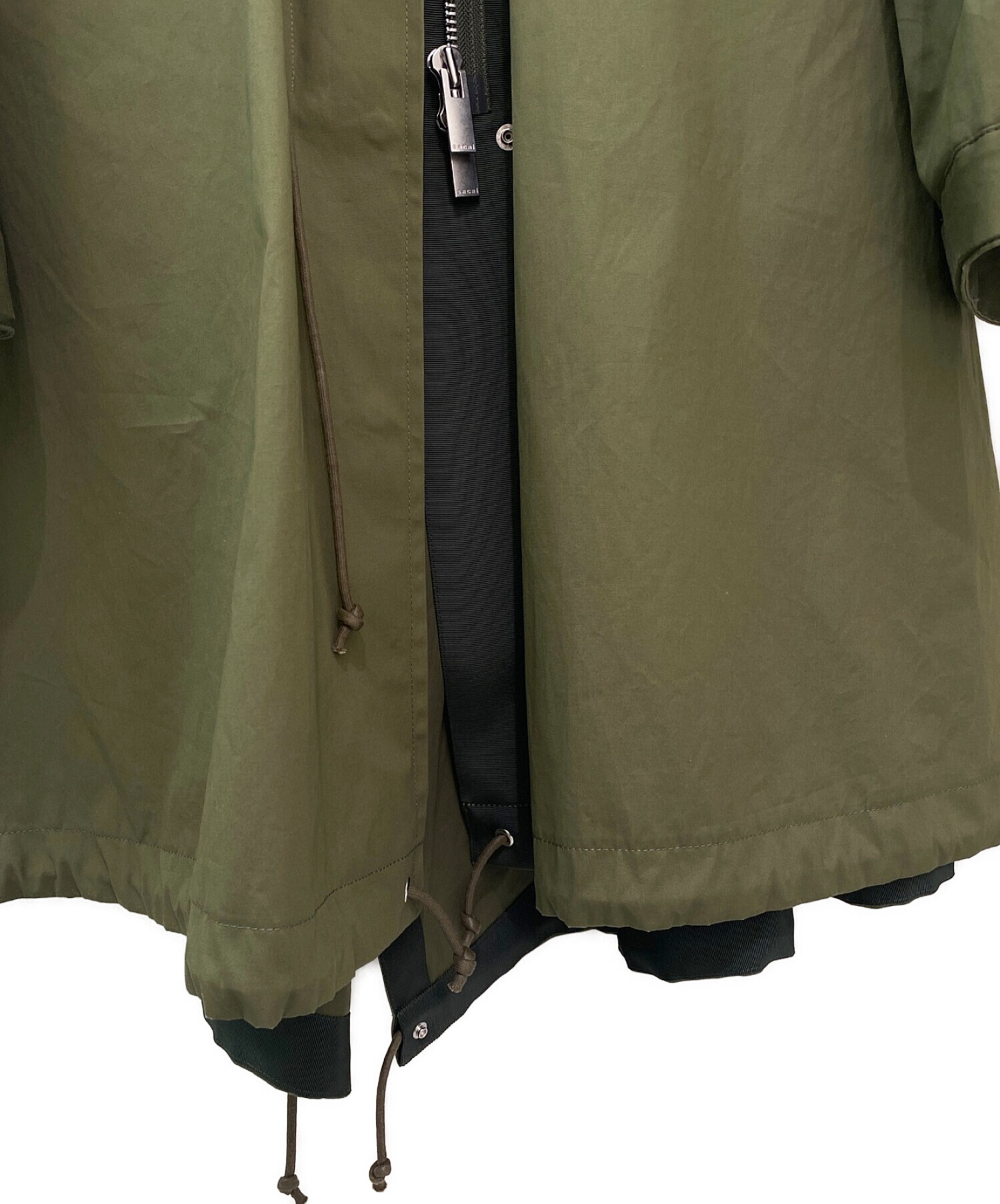 sacai コットンナイロン オックスフォード コート SCW-004 サイズ1 sacai コットンナイロン オックスフォード コート SCW-004 サイズ1