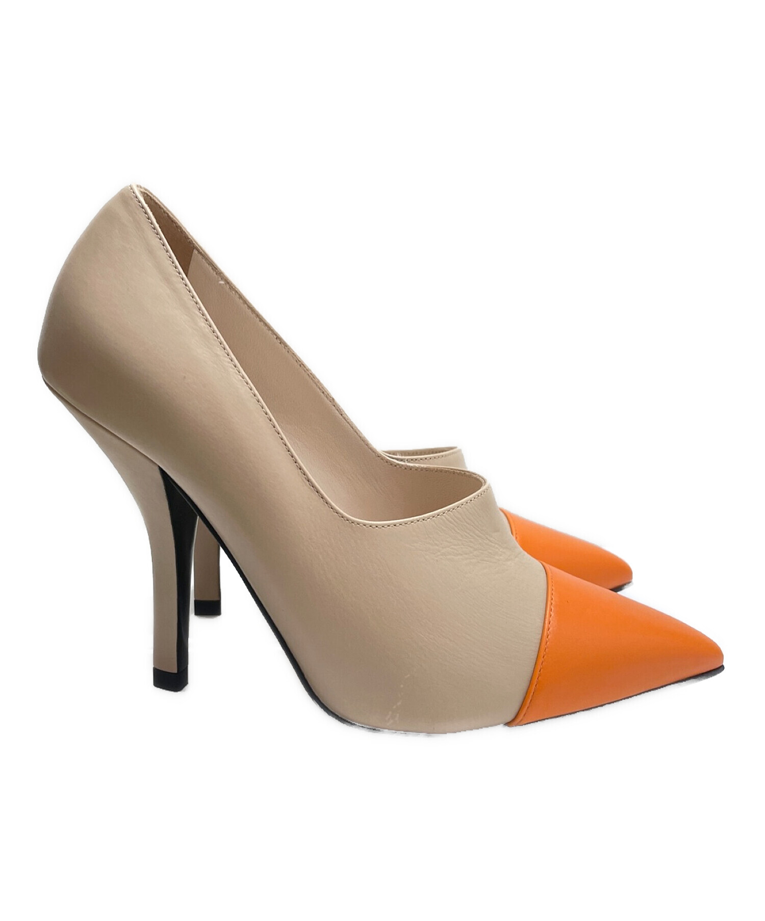 FEND美品　ハイヒール　フェンディ 中古・古着通販】FENDI (フェンディ) ハイヒールバイカラーパンプス