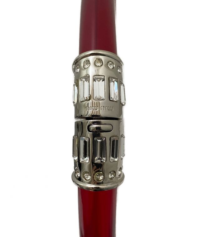 みー出品 中古・古着通販】MIU MIU (ミュウミュウ) KNIT MESH WHITE LOGO