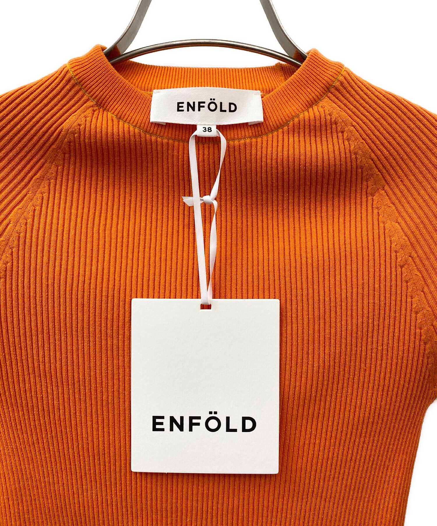 中古・古着通販】ENFOLD (エンフォルド) BI-COLOR RIB LONG T-SHIRT