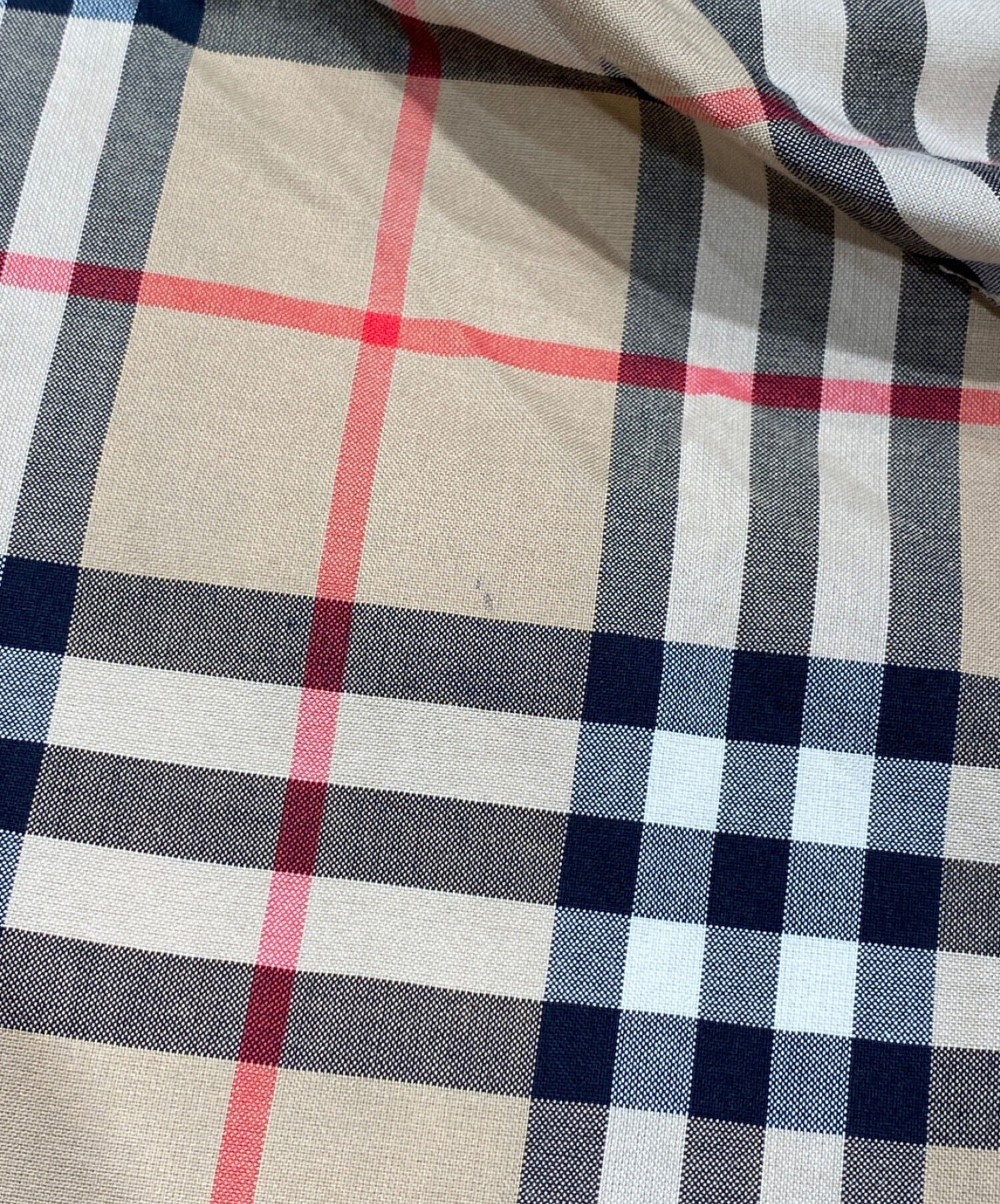 中古・古着通販】BURBERRY (バーバリー) ポンチョ ベージュ サイズ:L