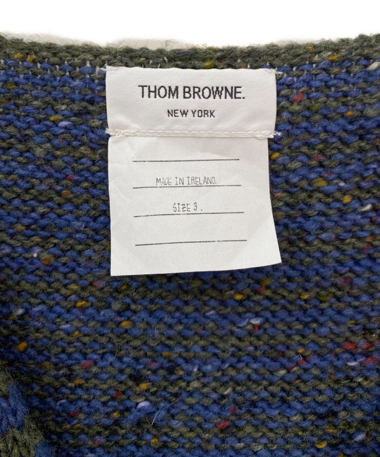 中古・古着通販】Thom Browne (トムブラウン) ニットカーディガン