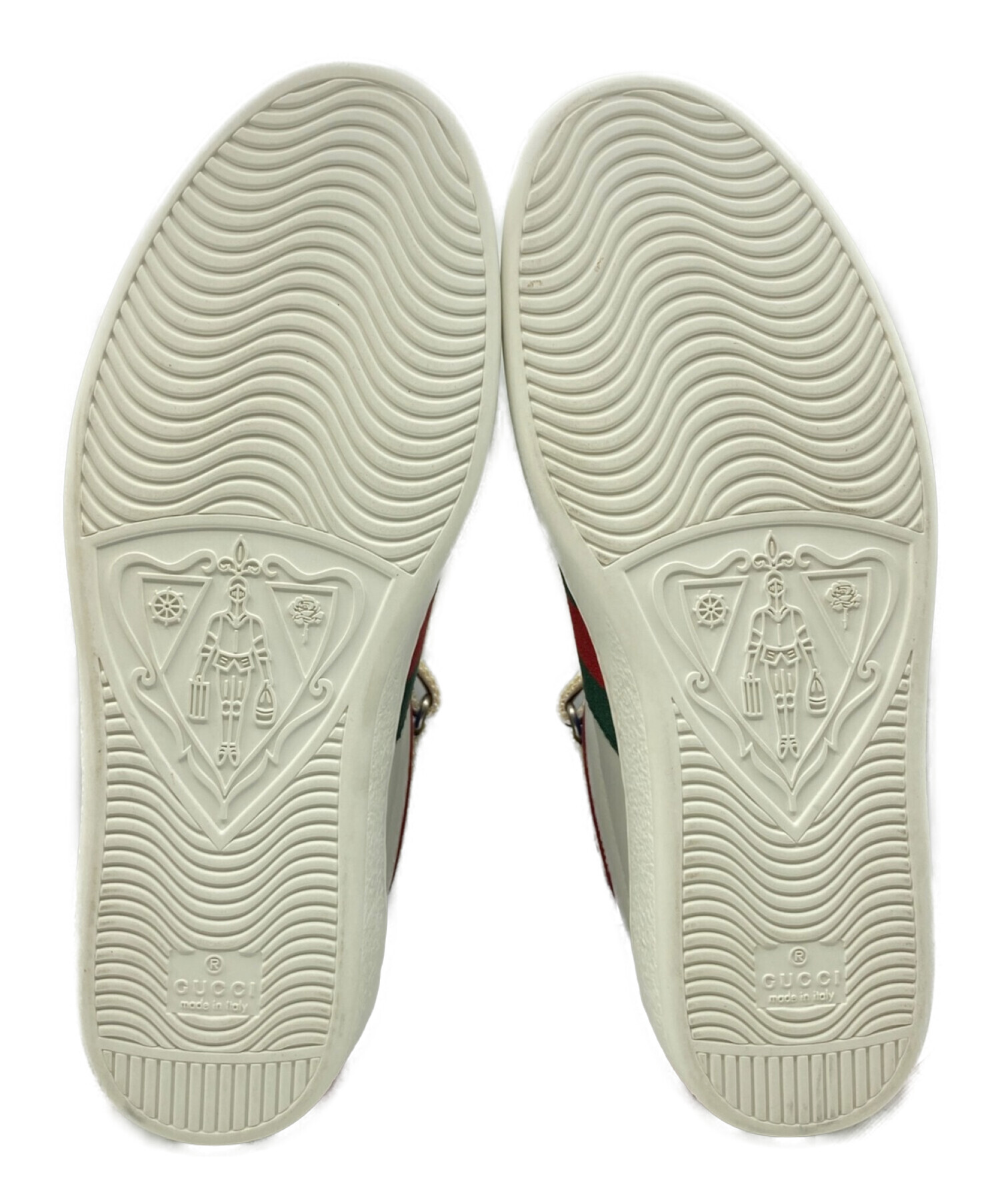 中古・古着通販】GUCCI (グッチ) ACEストライプハイカットスニーカー
