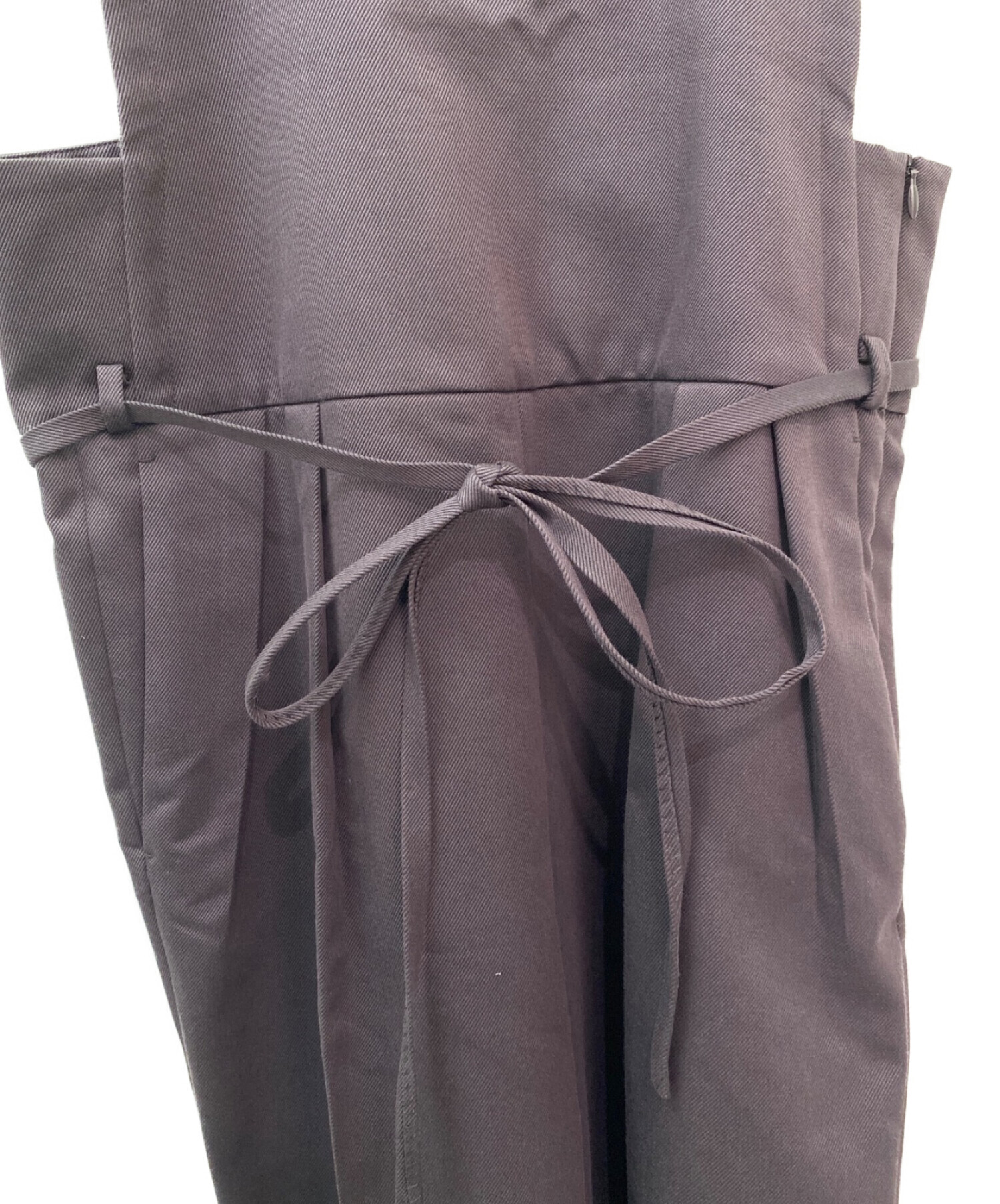 中古・古着通販】DRAWER (ドゥロワー) コットンウールツイルサロペット