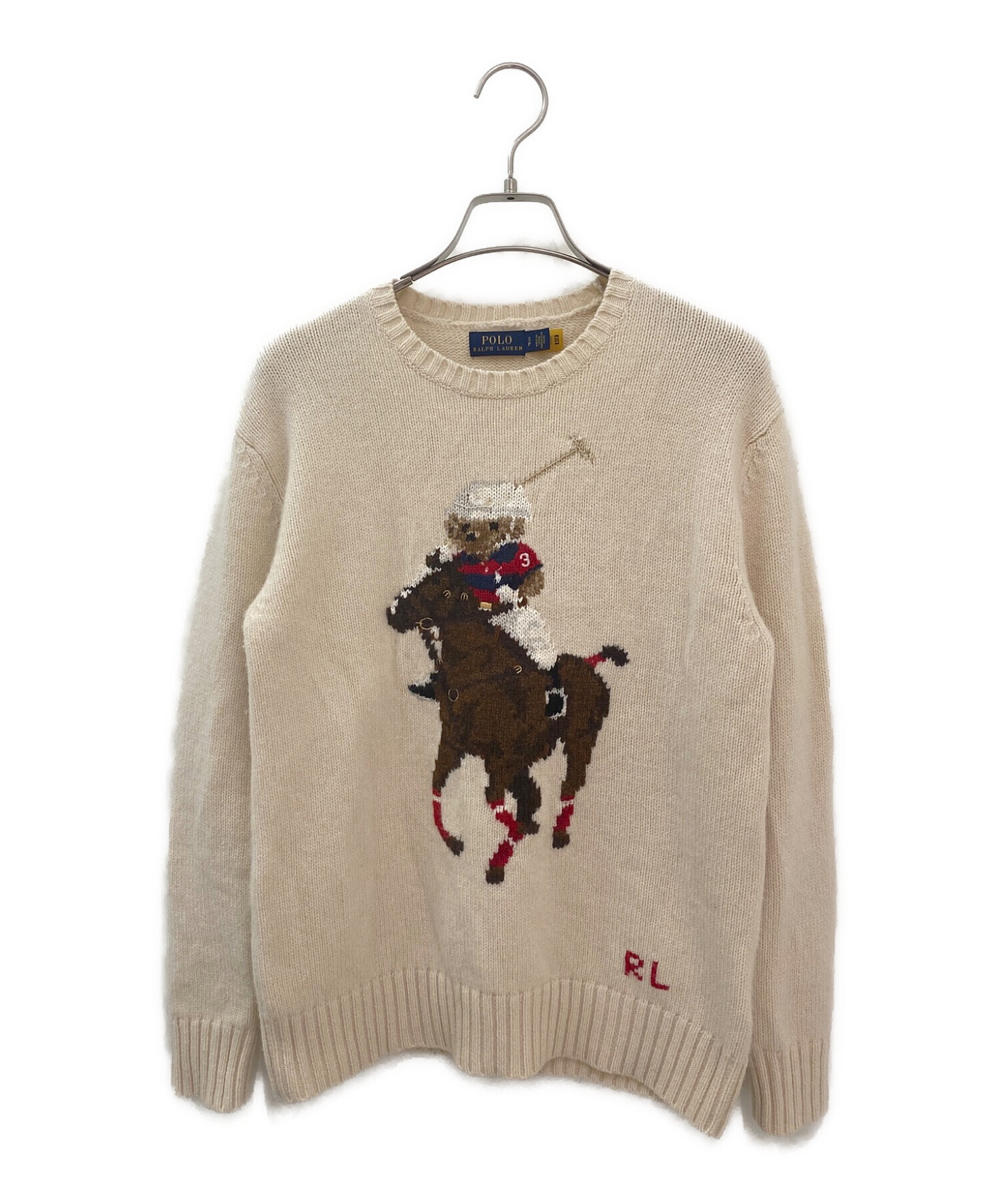 中古・古着通販】RALPH LAUREN (ラルフローレン) ポロベアニット 中古・古着通販】RALPH LAUREN (ラルフローレン) ポロベアニット