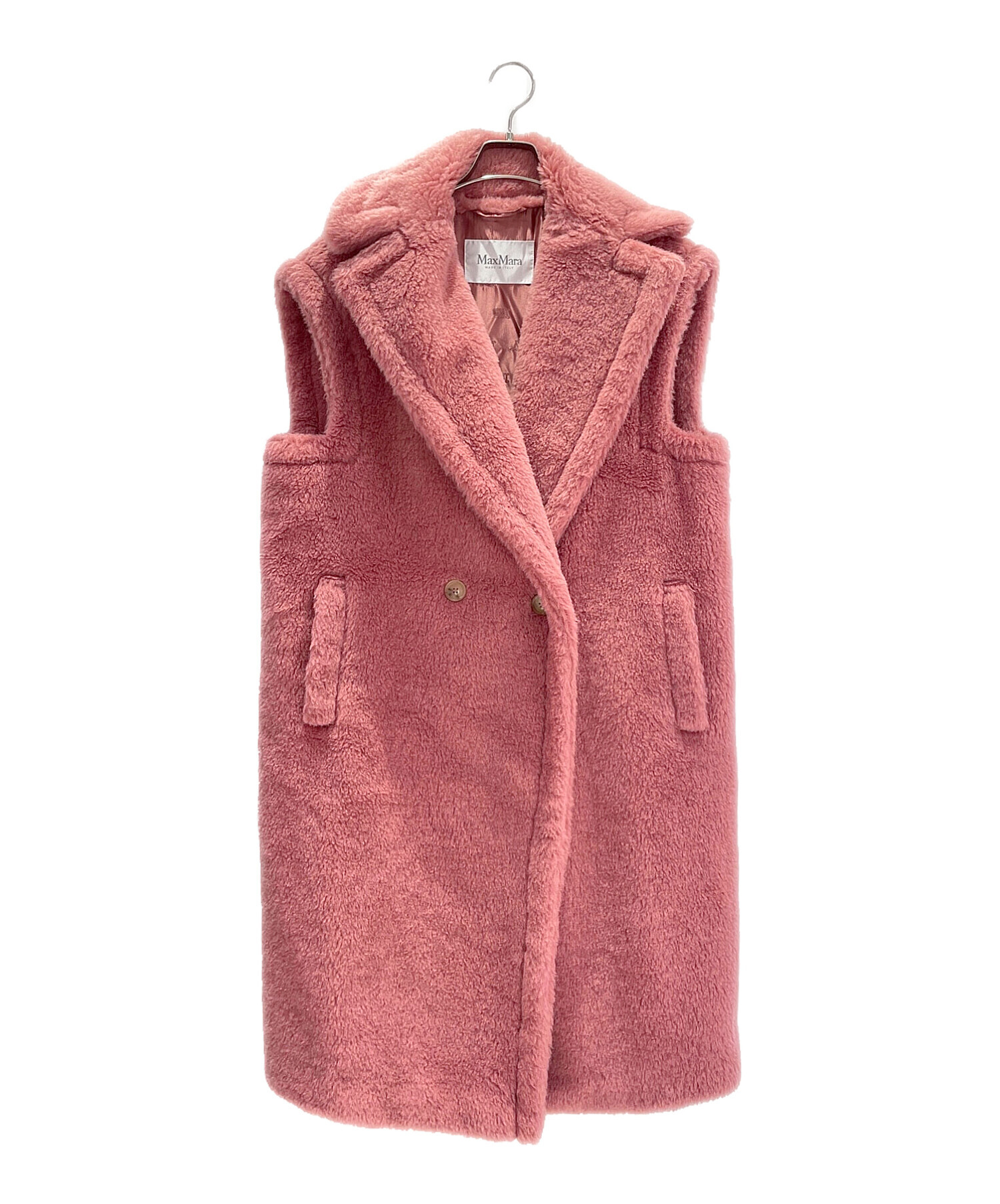 中古・古着通販】MaxMara (マックスマーラ) テディベアロングジレ