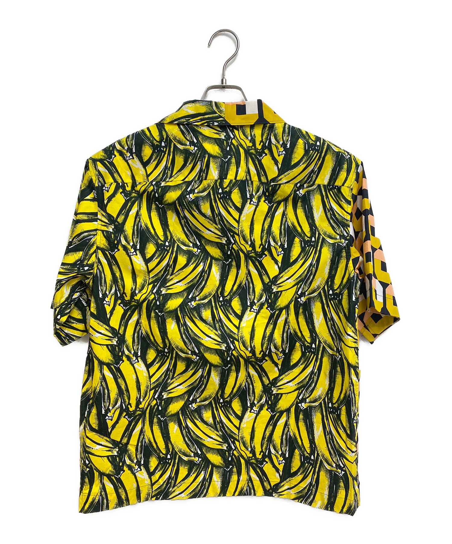 中古・古着通販】PRADA (プラダ) ダブルポプリンマッチシャツ イエロー