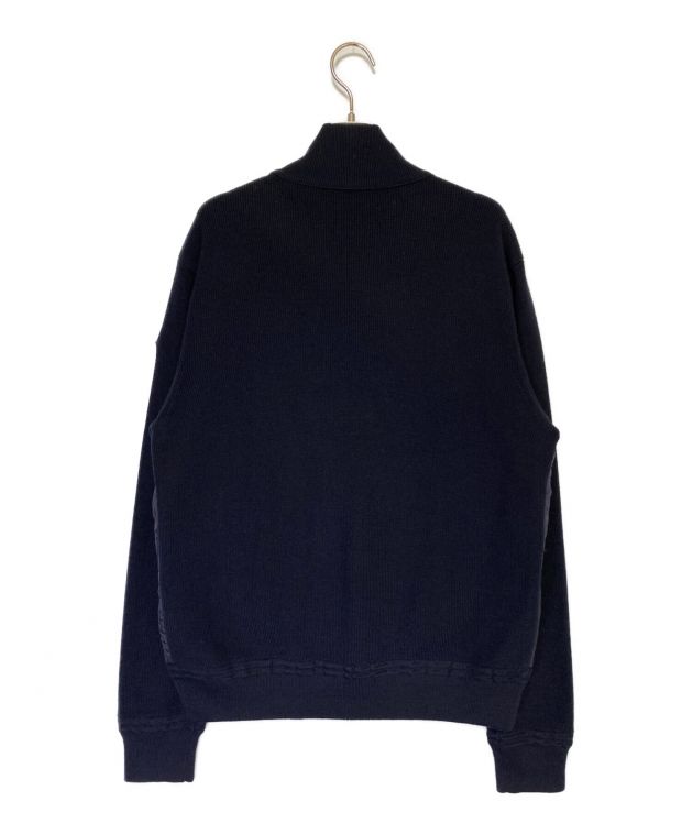 MONCLER ネイビー カーディガン　サイズL ネイビーブルー カーディガン : セーター＆カーディガン 向けの メンズ