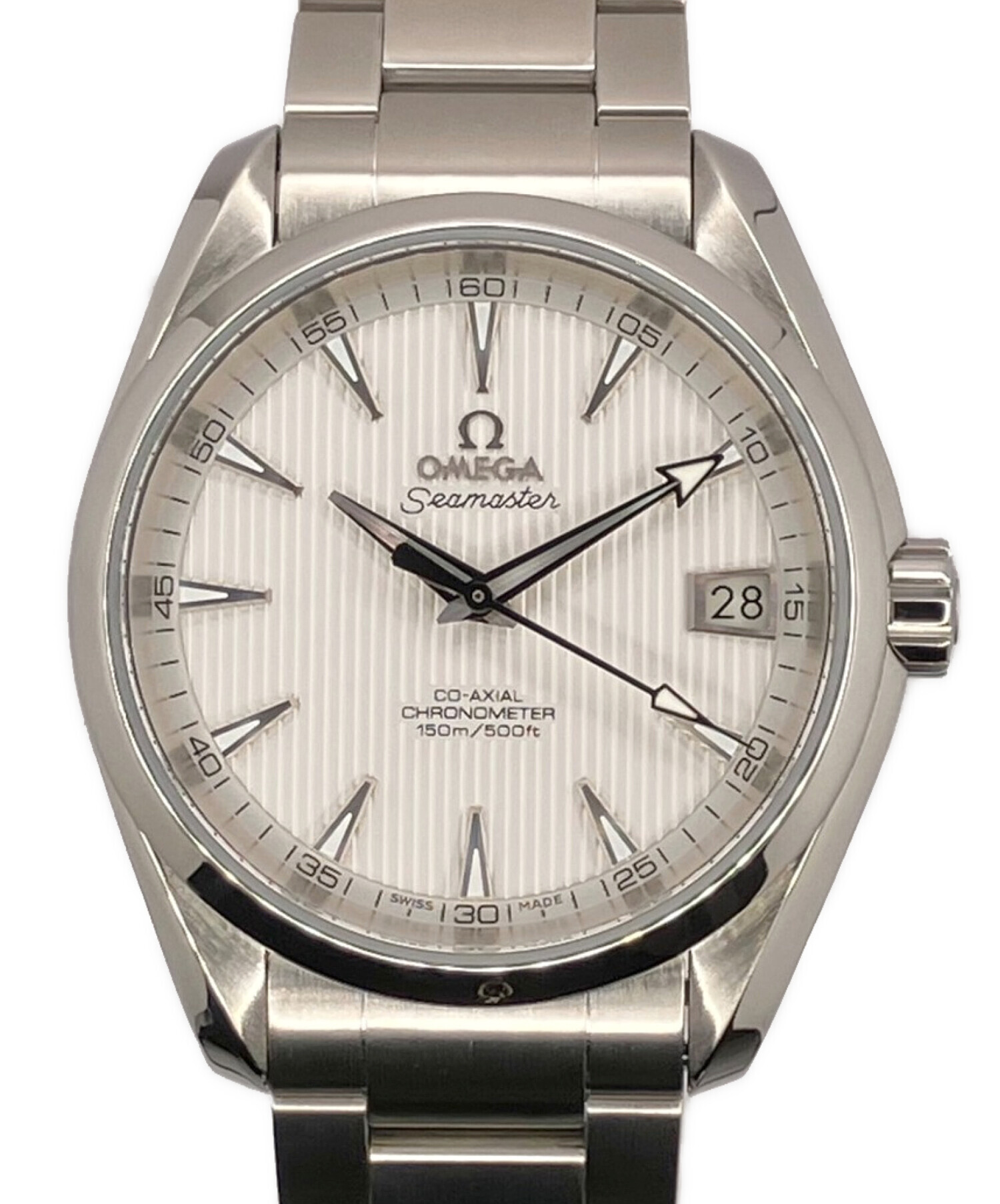 中古・古着通販】OMEGA (オメガ) シーマスター アクアテラ シルバー