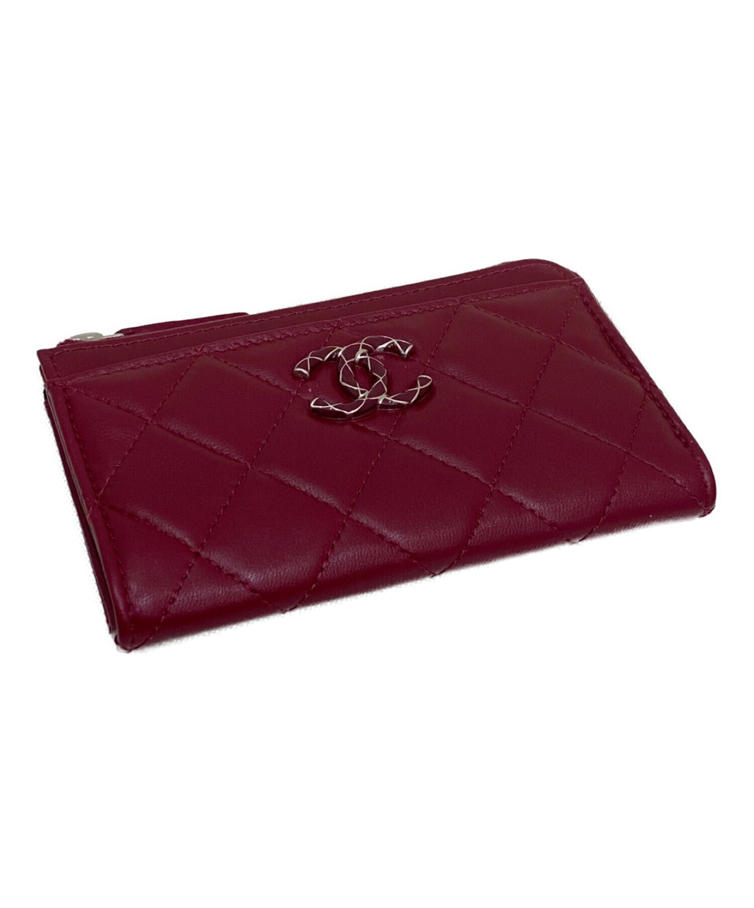 シャネル フラグメントケース  【Aランク】【中古】 CHANEL - シャネル クラシック マトラッセ フラグメントケース AB