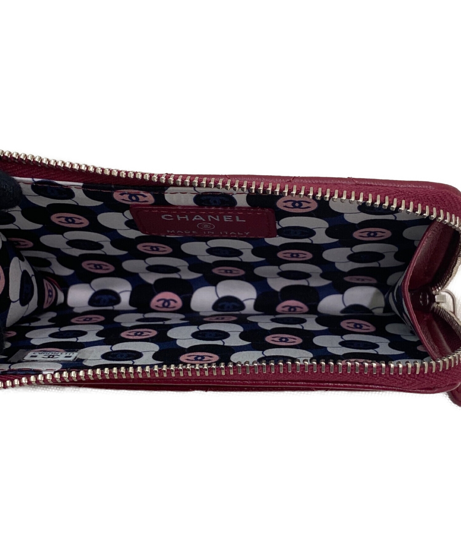 シャネル フラグメントケース  【Aランク】【中古】 CHANEL - シャネル クラシック マトラッセ フラグメントケース AB