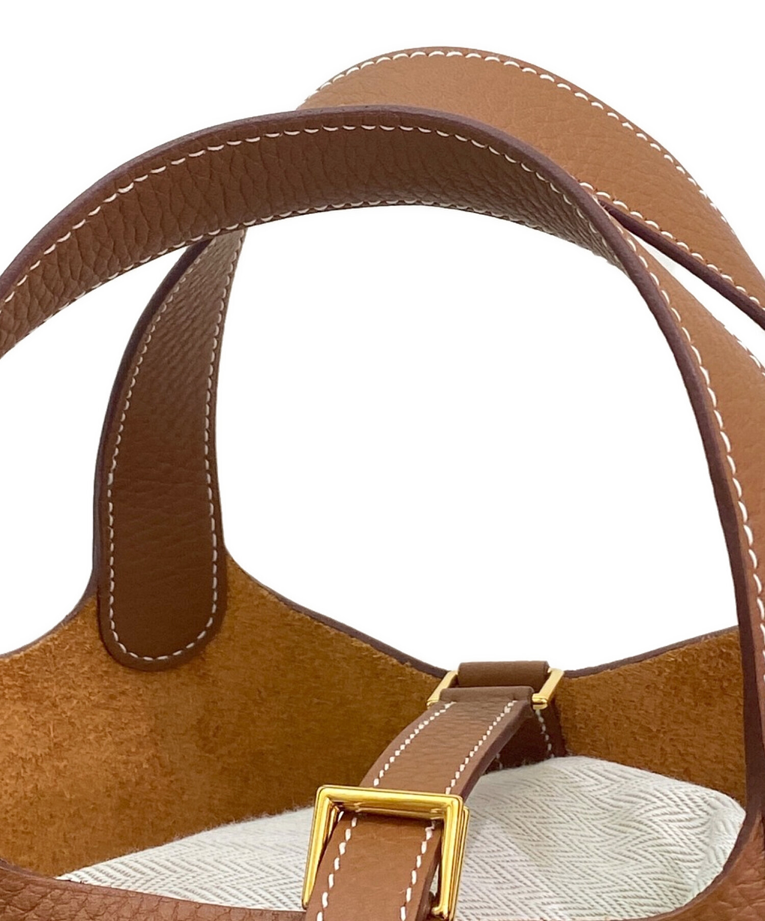 中古・古着通販】HERMES (エルメス) ピコタンロックPM ゴールド サイズ 