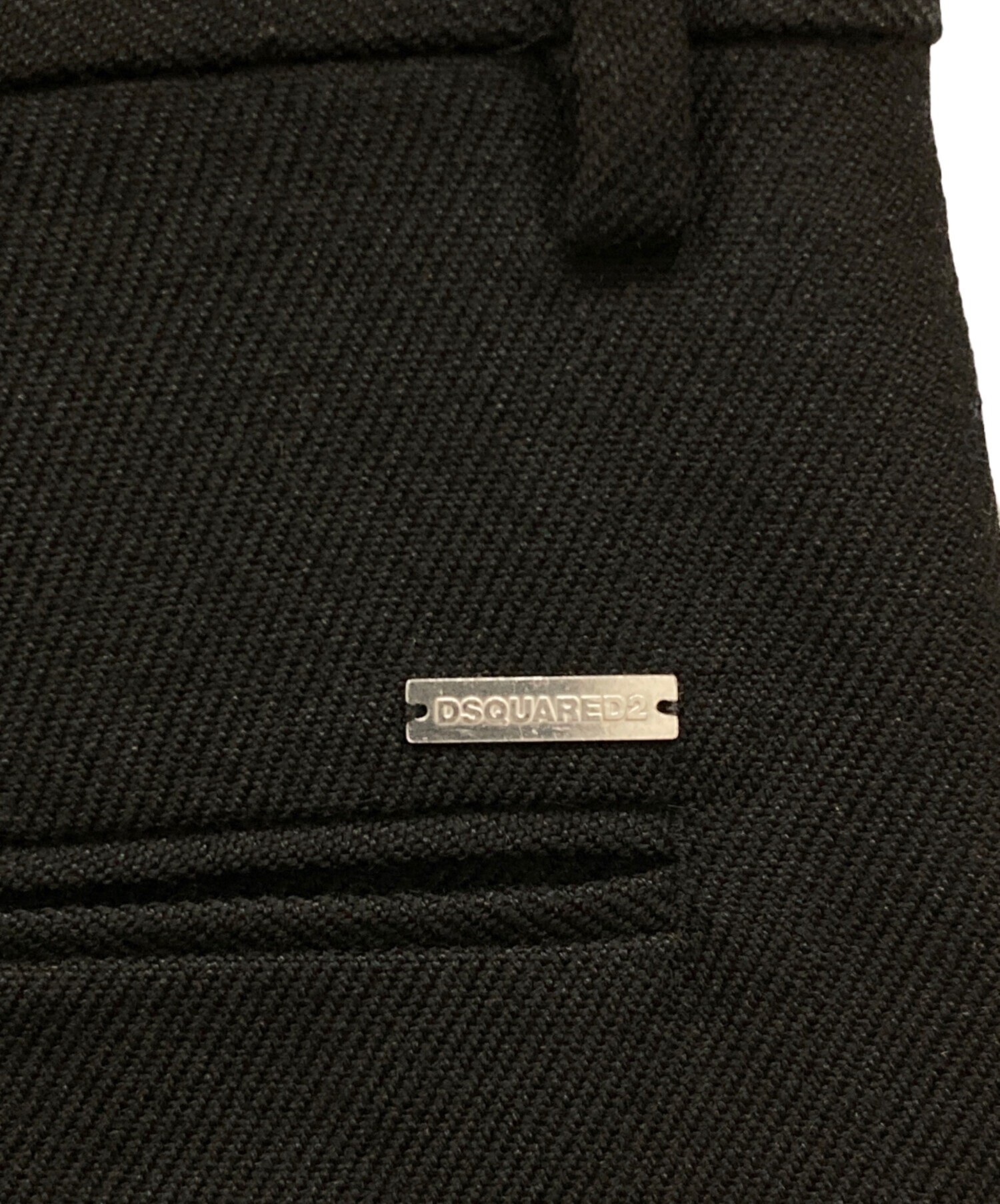 中古・古着通販】DSQUARED2 (ディースクエアード) スラックス ブラック