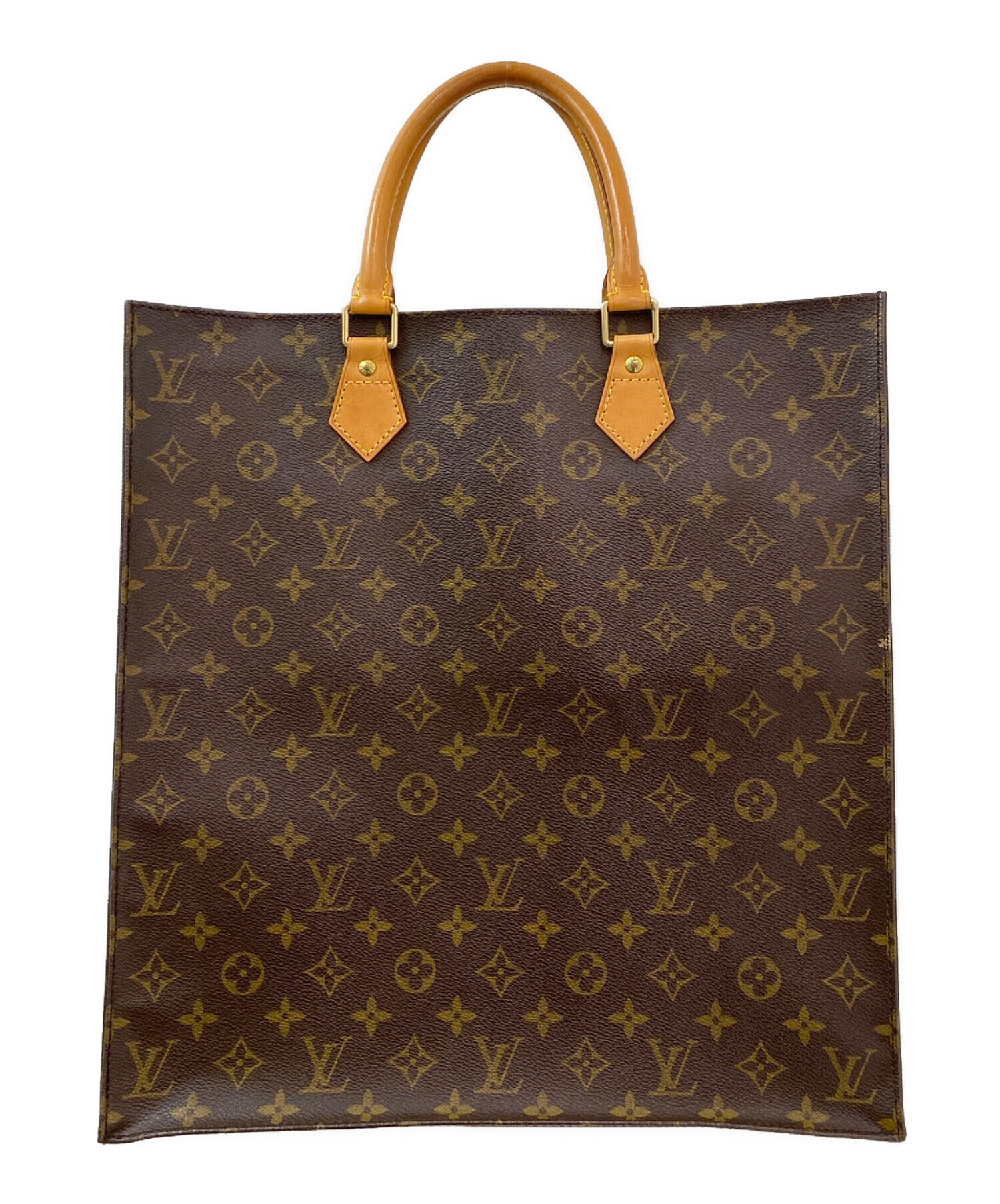 （中古品）ルイ・ヴィトン LOUIS VUITTON レディース トートバッグ 中古・古着通販】LOUIS VUITTON (ルイ ヴィトン) サックプラ ブラウン