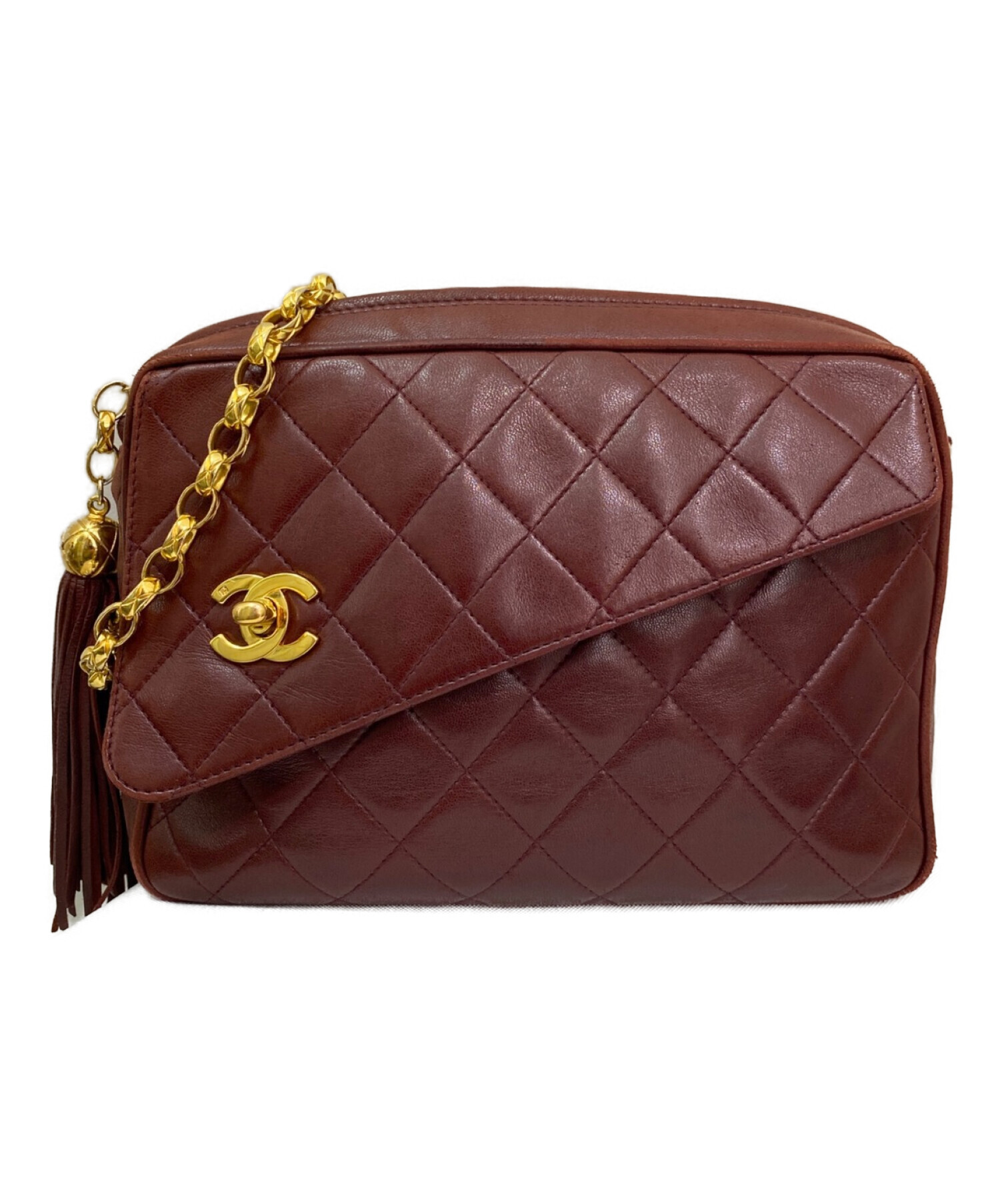 中古・古着通販】CHANEL (シャネル) タッセルチェーンショルダーバッグ