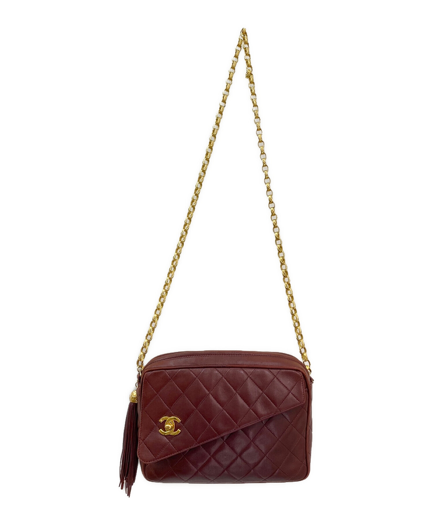 中古・古着通販】CHANEL (シャネル) タッセルチェーンショルダーバッグ