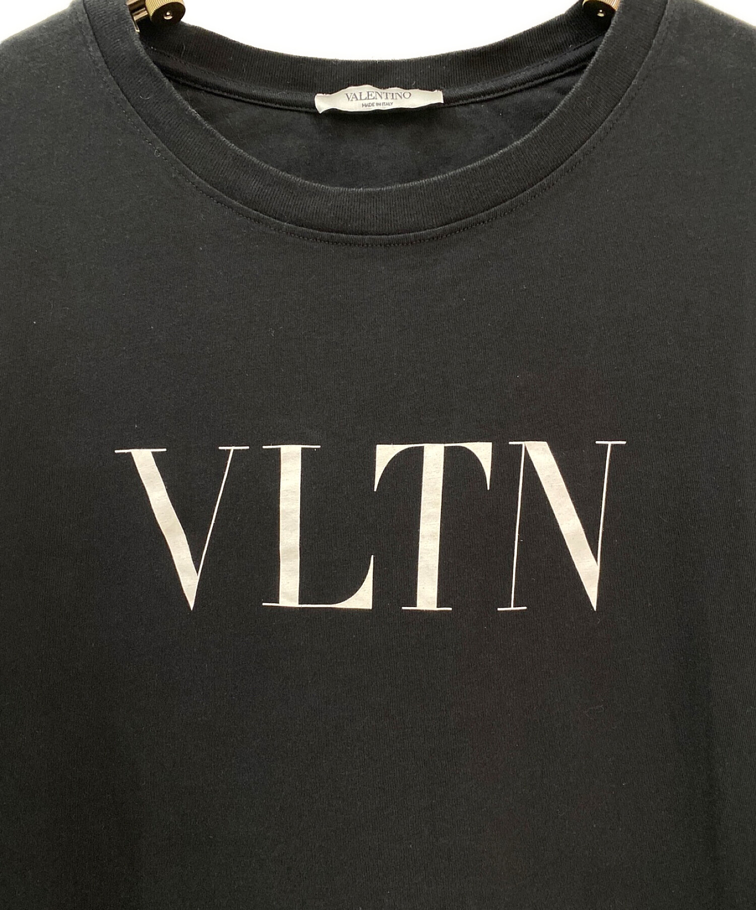 中古・古着通販】VALENTINO (ヴァレンティノ) VLTNロゴTシャツ 