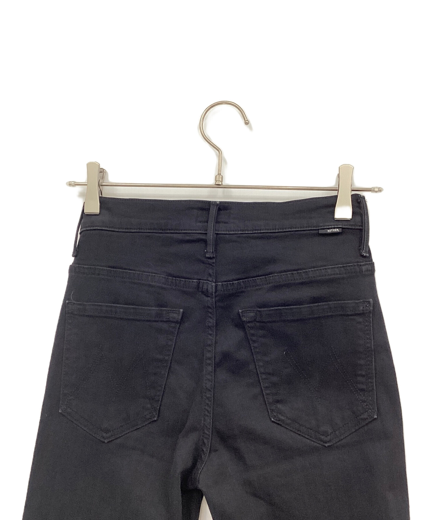 中古・古着通販】mother (マザー) INSIDER CROP STEP FRAYデニムパンツ