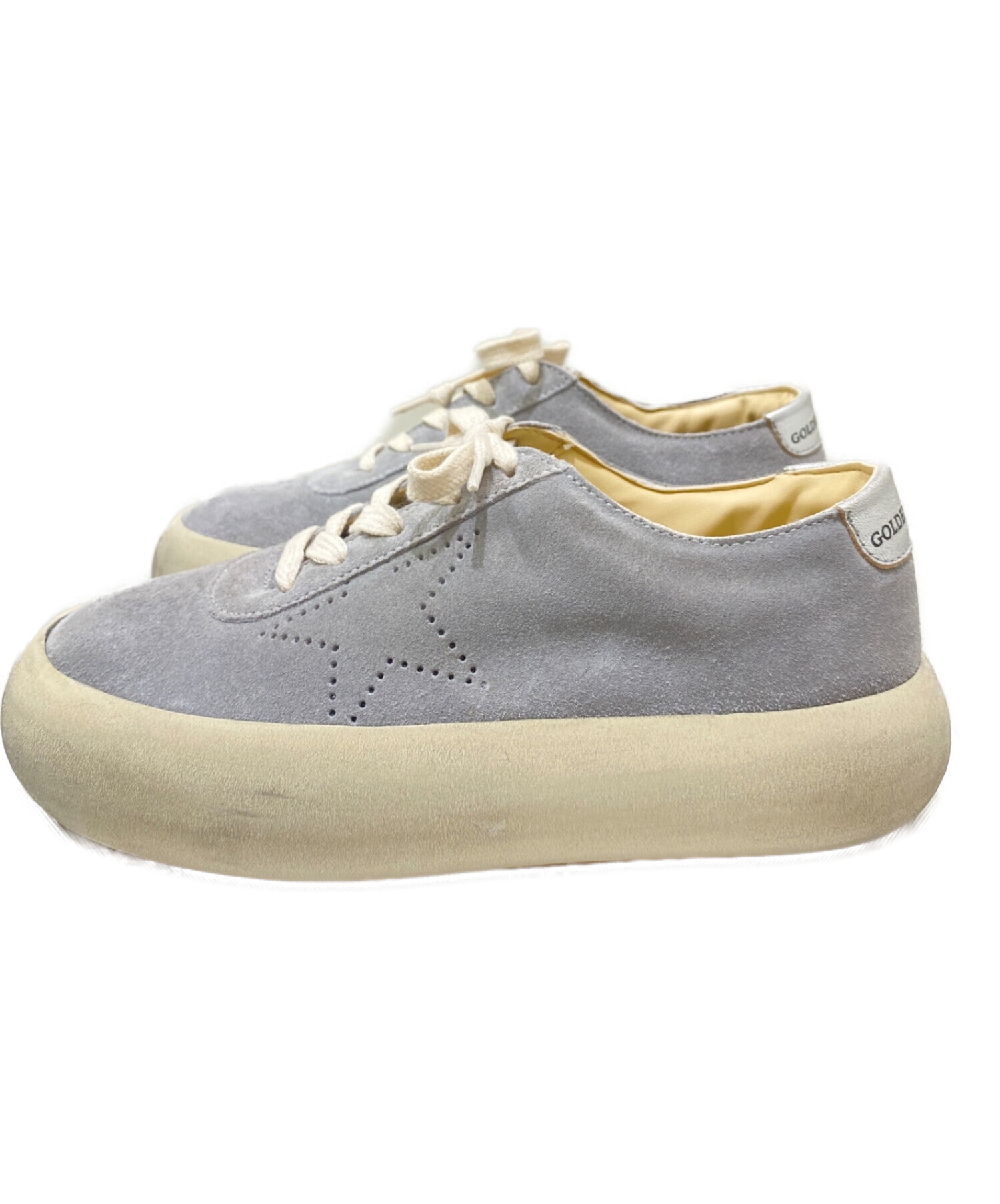 GOLDEN  ゴールデングース スウェット S アイボリー系 【古着】【中古】 中古・古着通販】GOLDEN GOOSE (ゴールデングース) SPACE-STAR