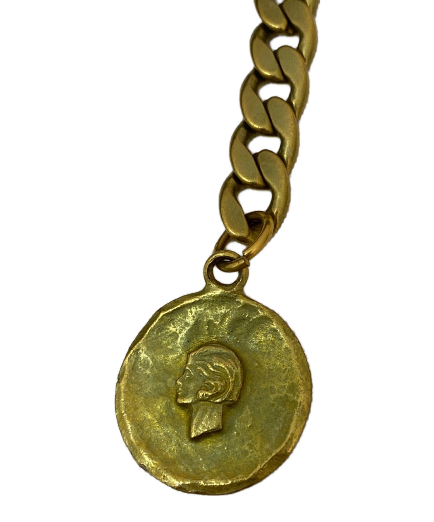 中古・古着通販】CHANEL (シャネル) マトラッセチェーンレザーベルト