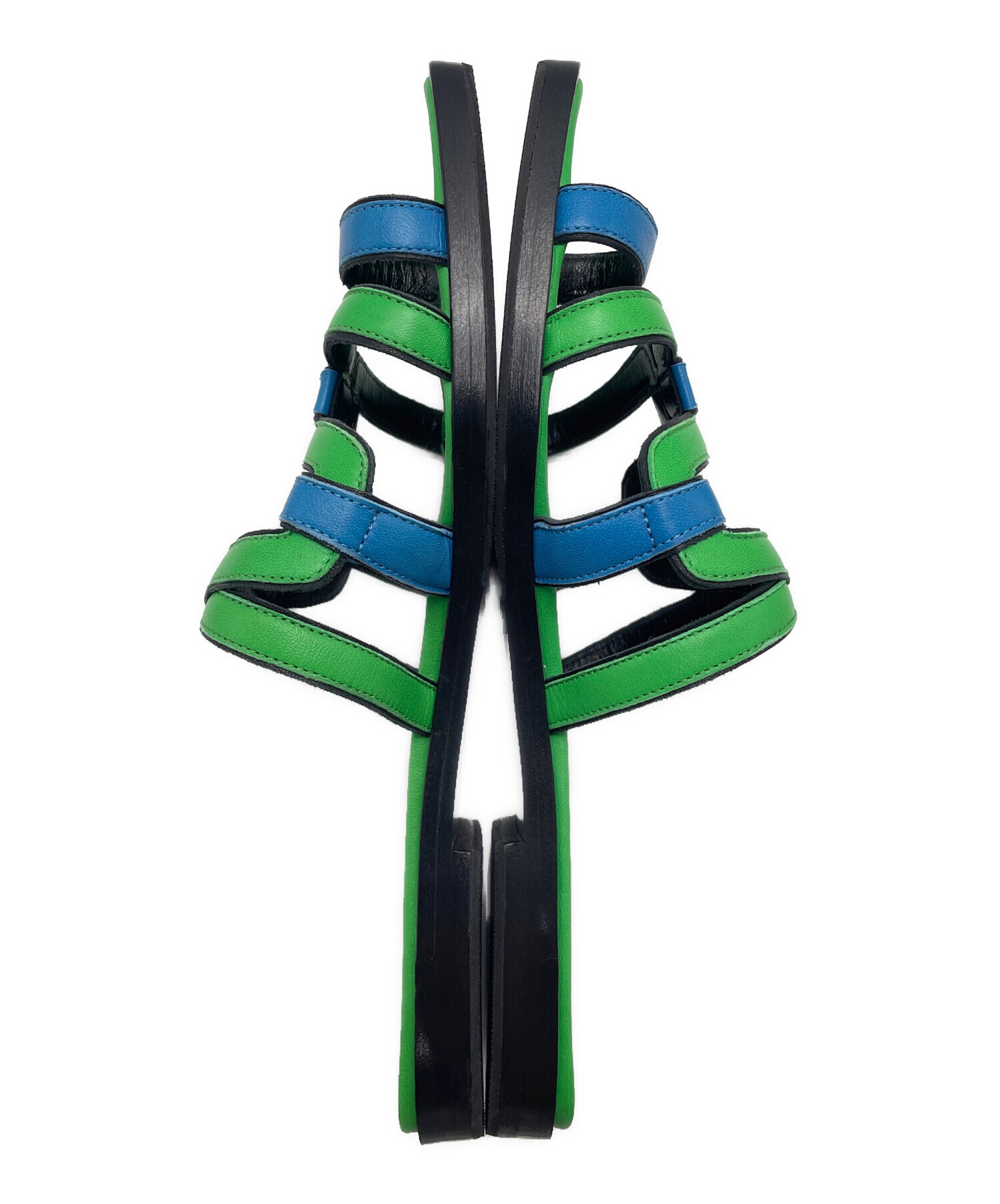 【美品】PIERRE HARDY 38 本革 サンダル〈定価72,600円〉 中古・古着通販】PIERRE HARDY (ピエールアルディ) スライドサンダル