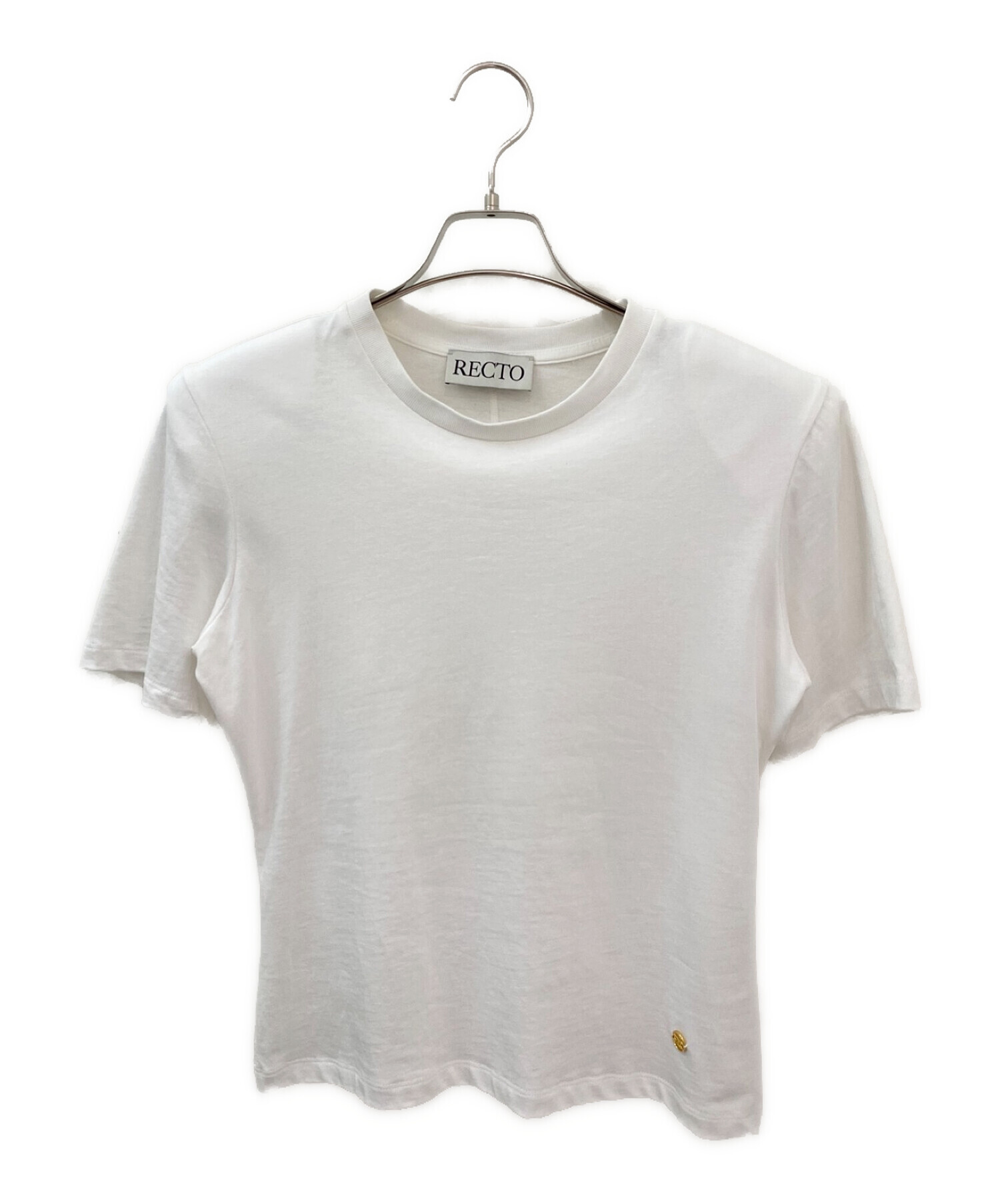 中古・古着通販】RECTO (レクト) RC PAD DETAIL COTTON Tシャツ 