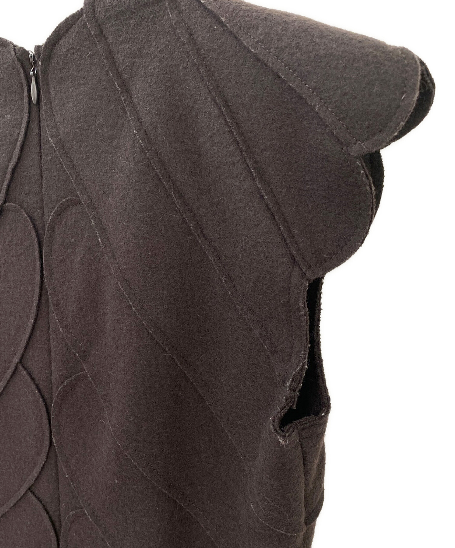 中古・古着通販】FENDI (フェンディ) ノースリーブドレス ダーク