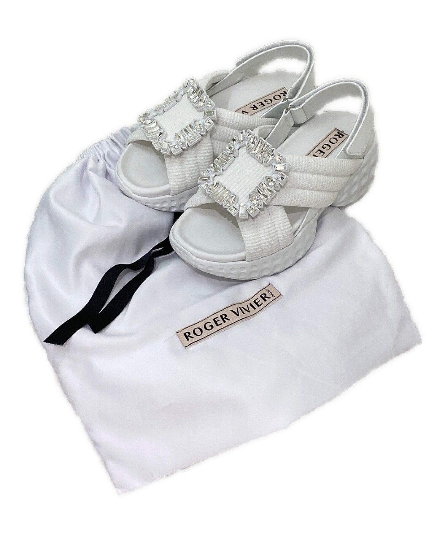 中古・古着通販】Roger Vivier (ロジェ ヴィヴィエ) エンベリッシュド