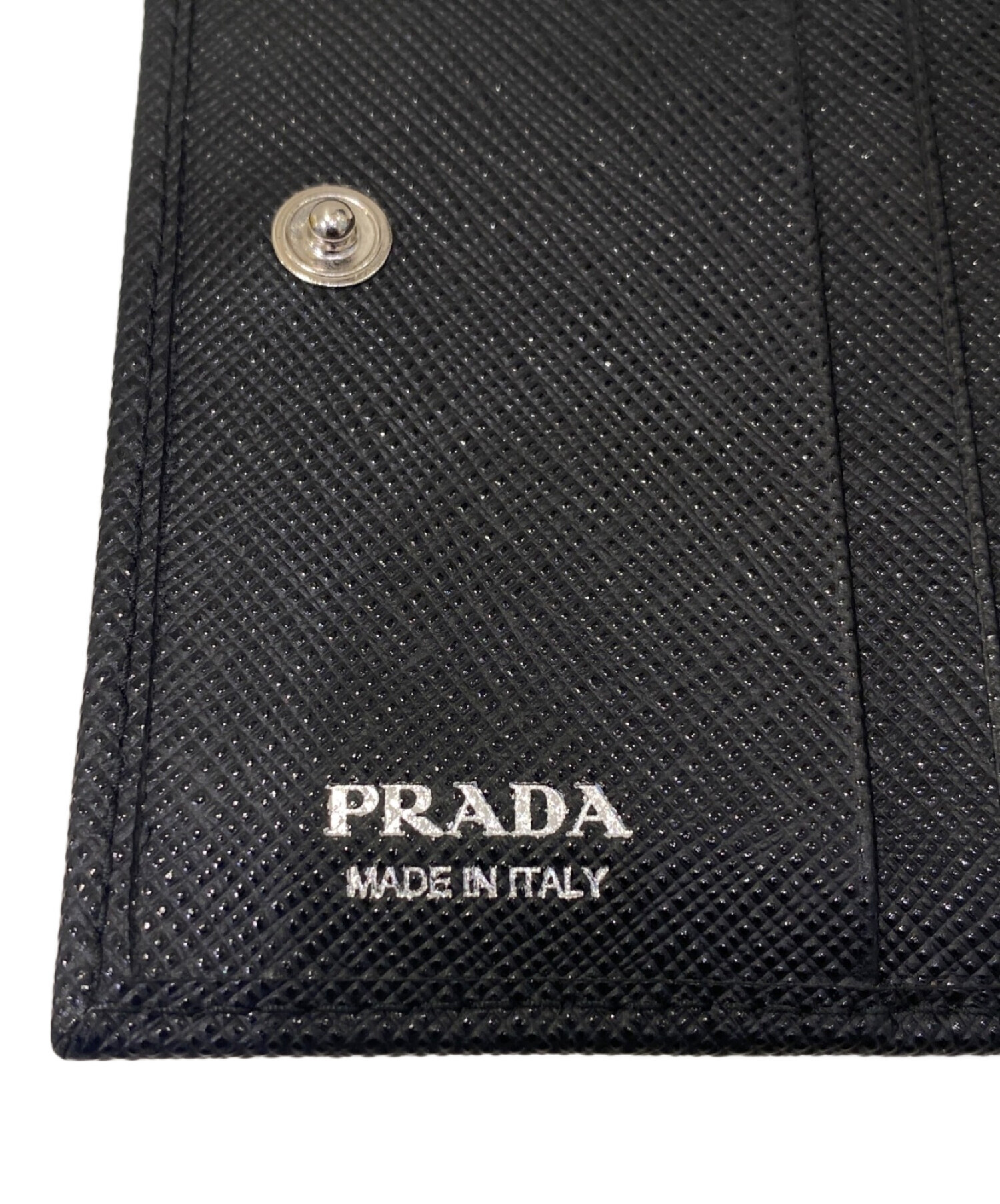 中古・古着通販】PRADA (プラダ) サフィアーノトライアングルロゴ2