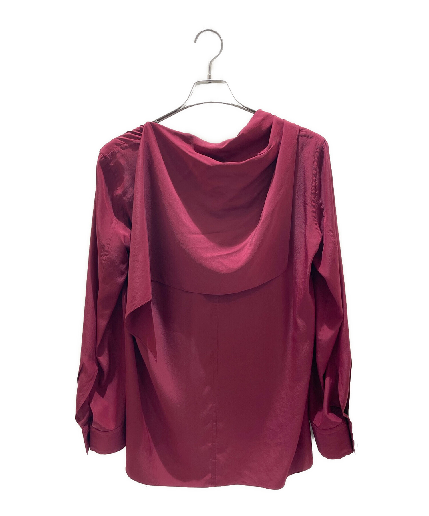 エルメス  ミネロー シルク シャツ ブラウス エルメスシルクブラウス HERMES エルメス シルクブラウス